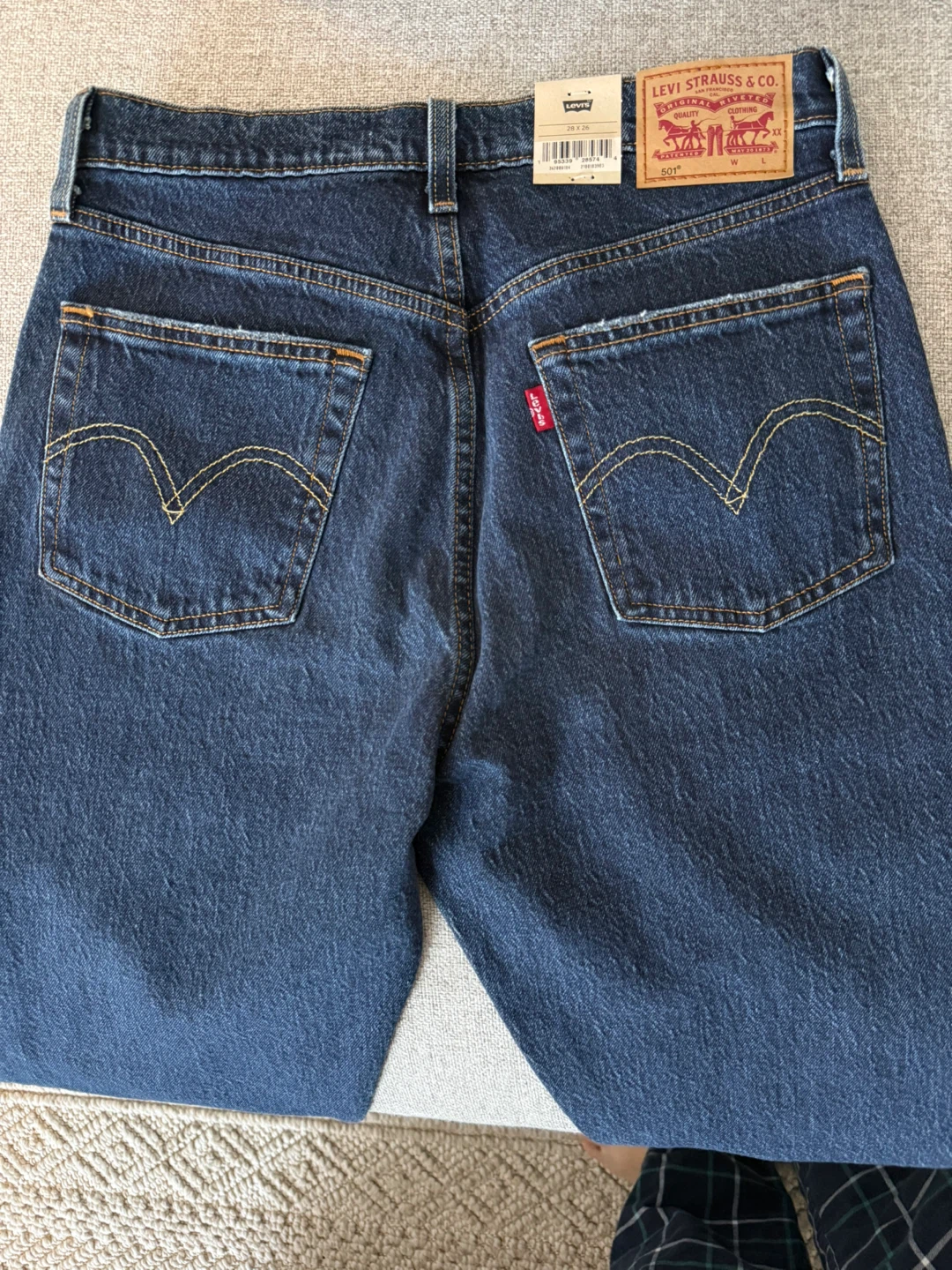 Levi's 501 Original Fit Jeans cropped - photo 2