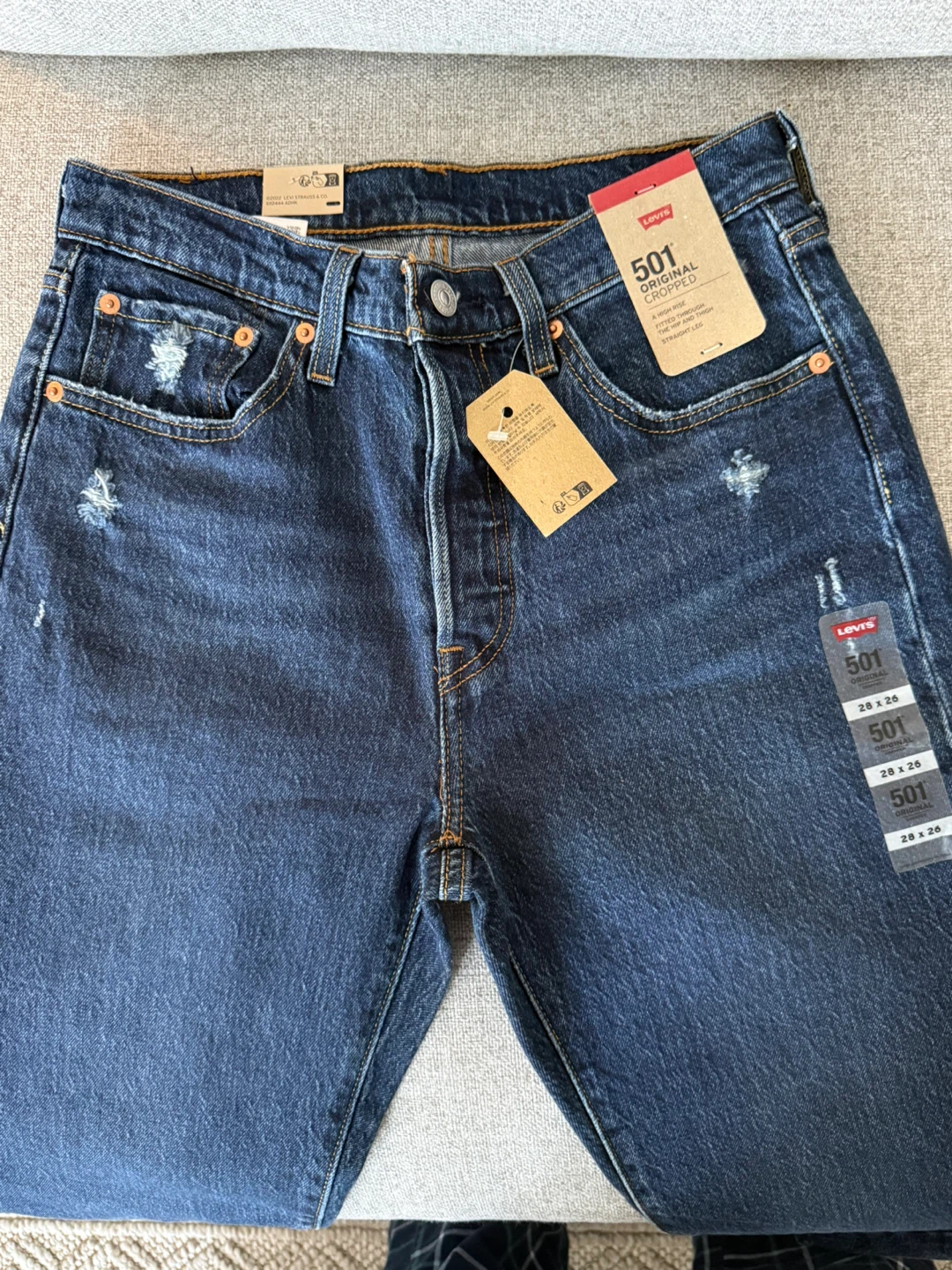 Levi's 501 Original Fit Jeans cropped