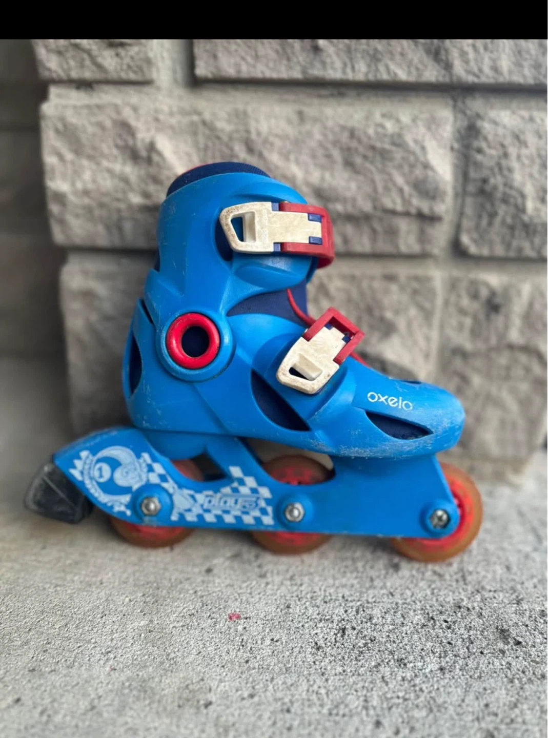 Oxelo Blue Inline Skates
