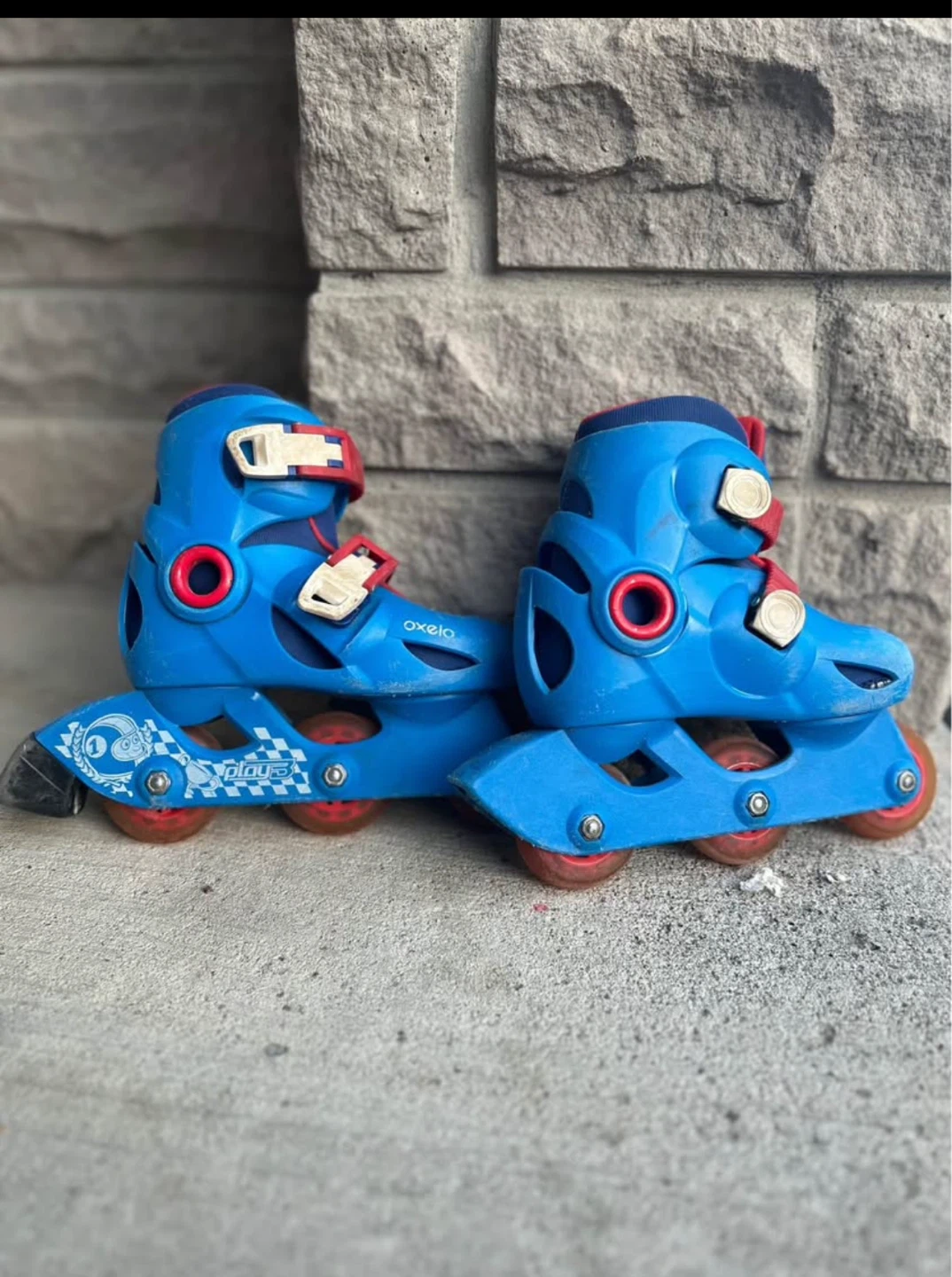 Oxelo Blue Inline Skates - photo 2
