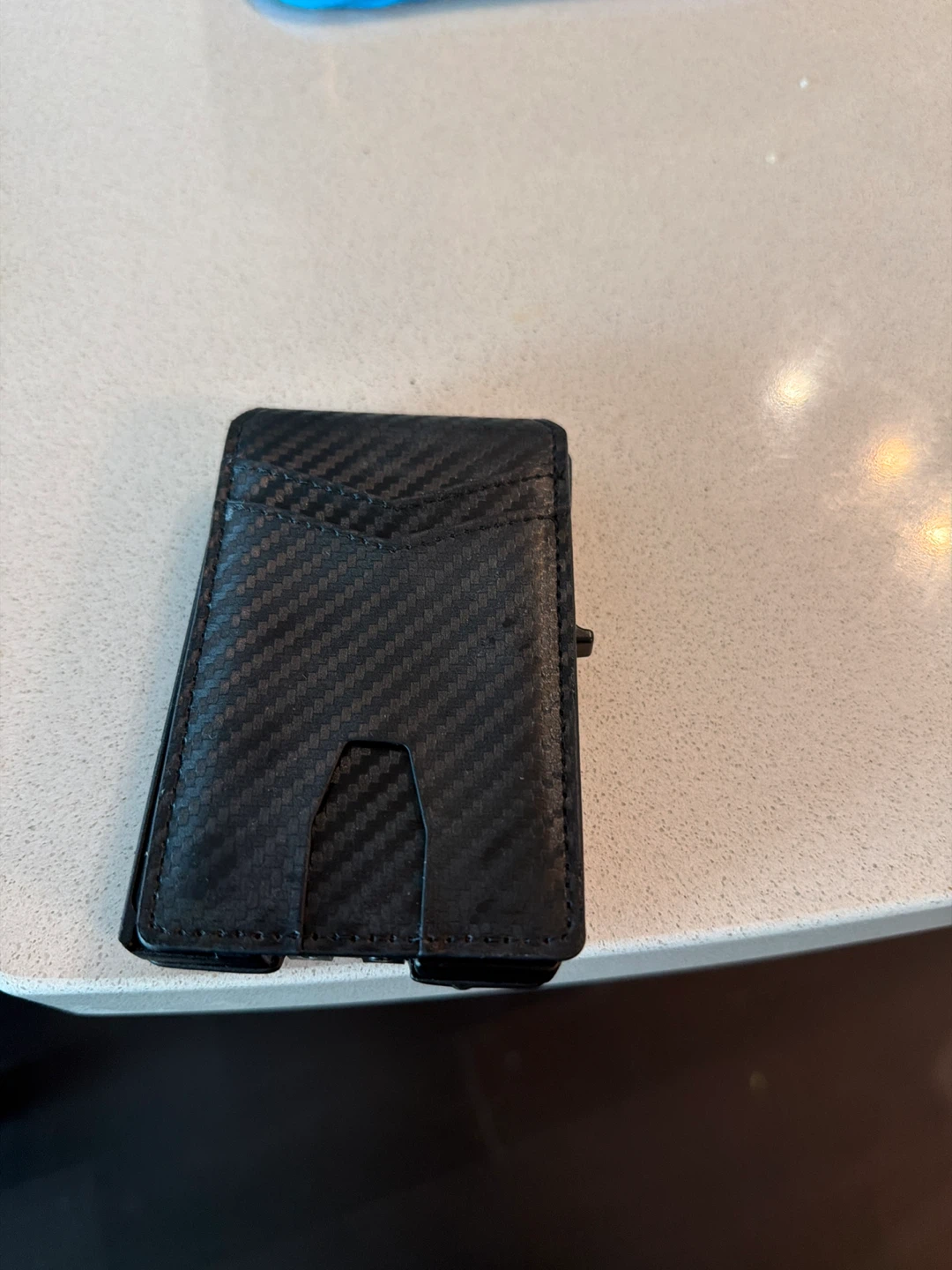 Carbon Fibre Money Clip Wallet