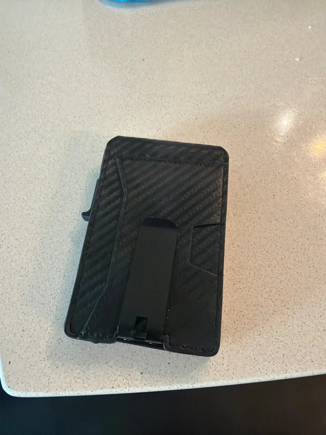 Carbon Fibre Money Clip Wallet - photo 2