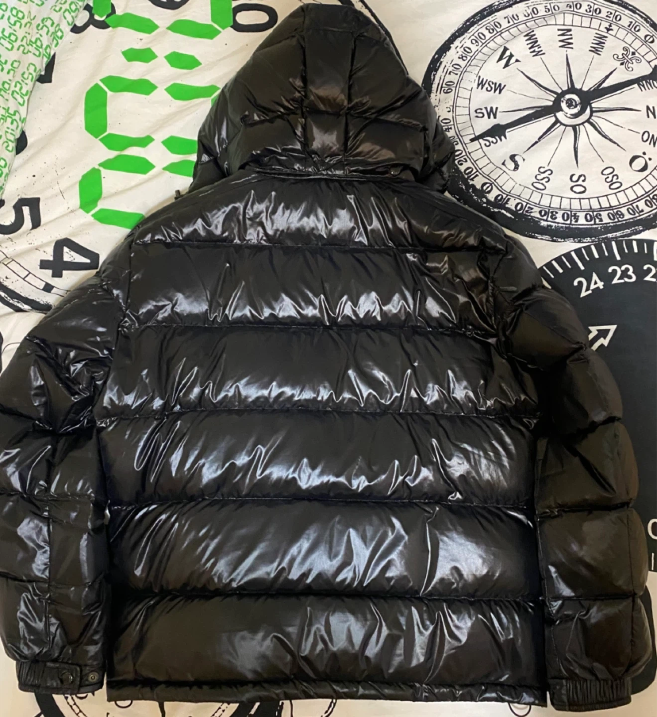 Moncler Maya Down Black Jacket - photo 3