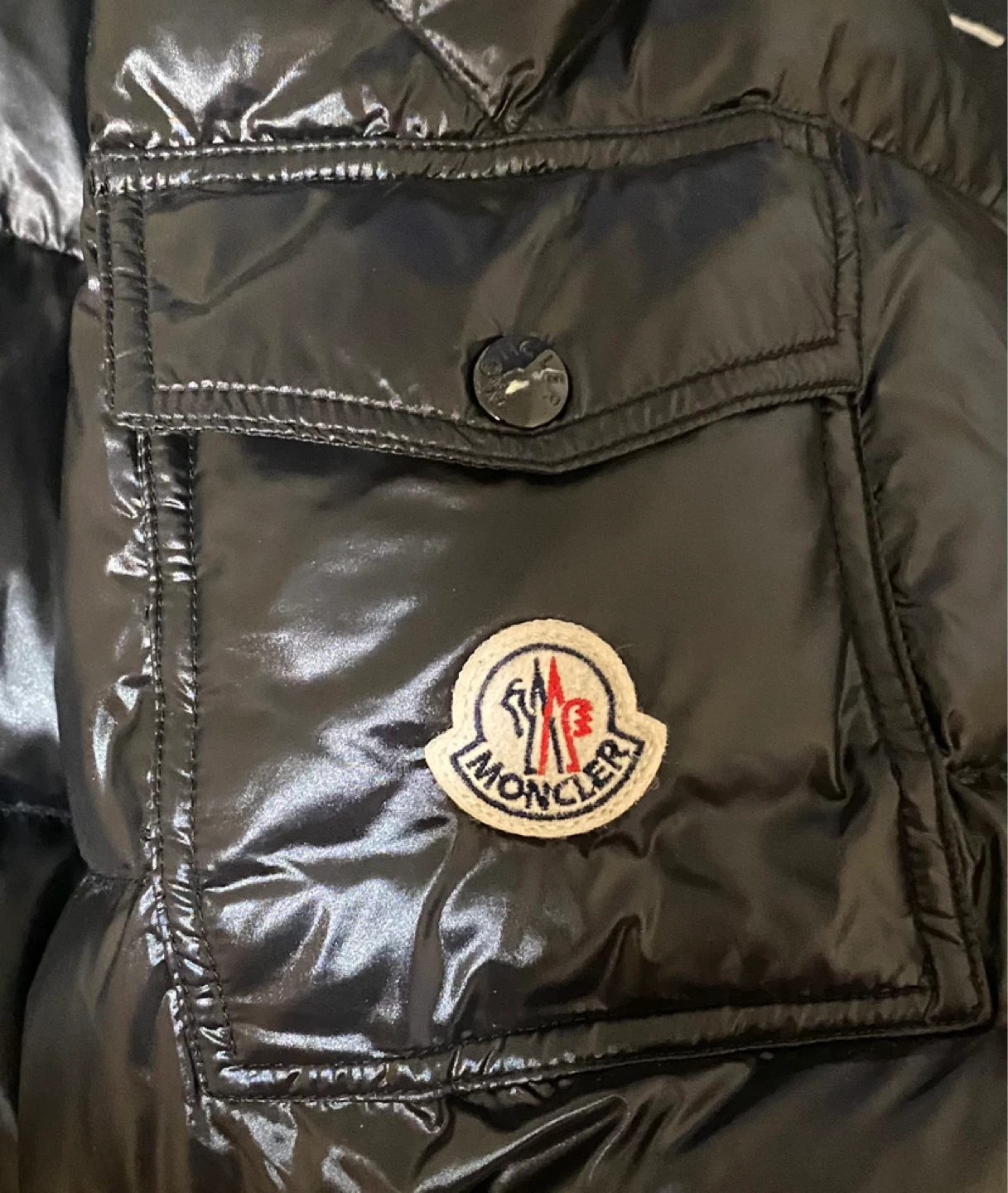 Moncler Maya Down Black Jacket - photo 4
