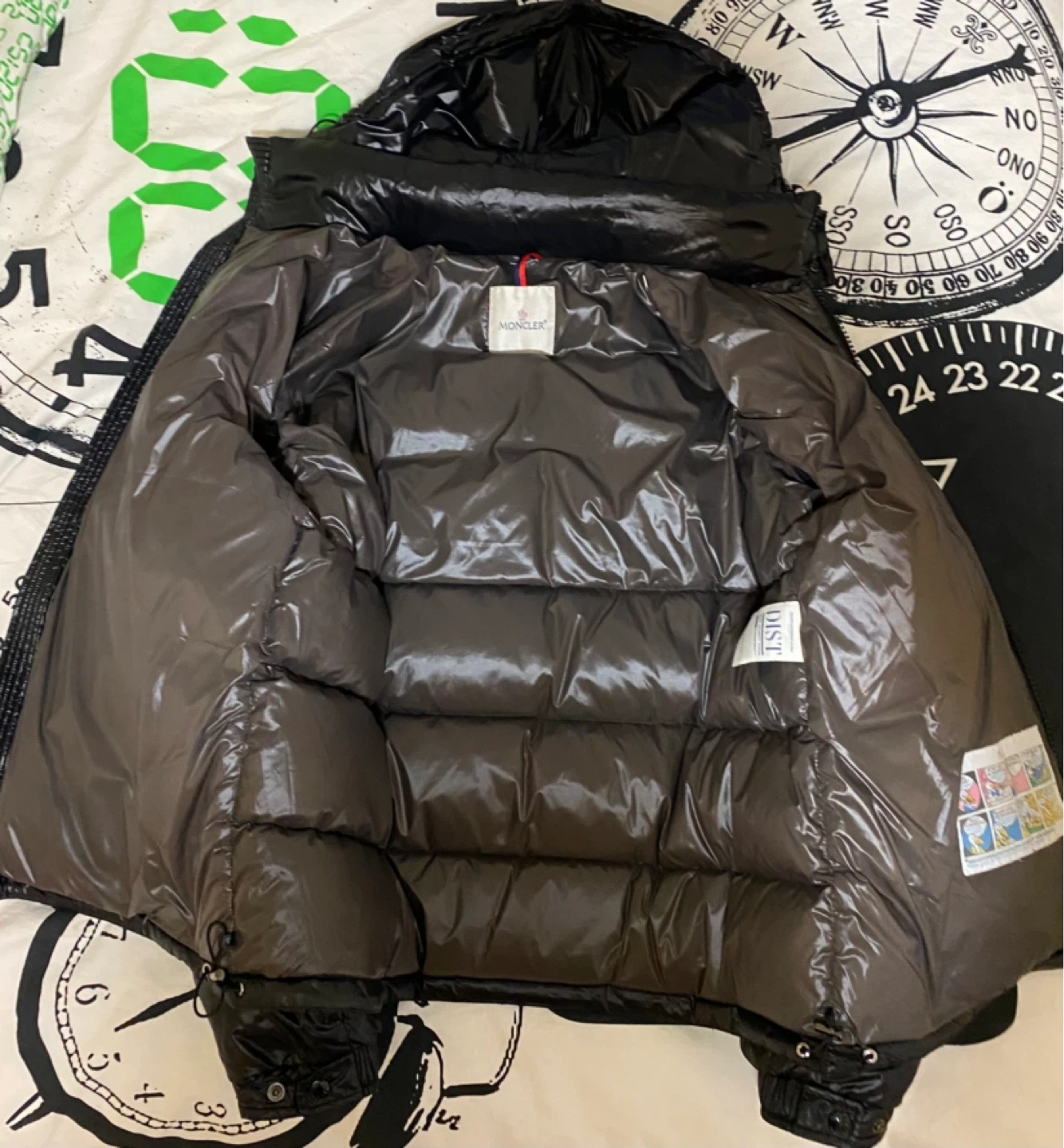 Moncler Maya Down Black Jacket - photo 2