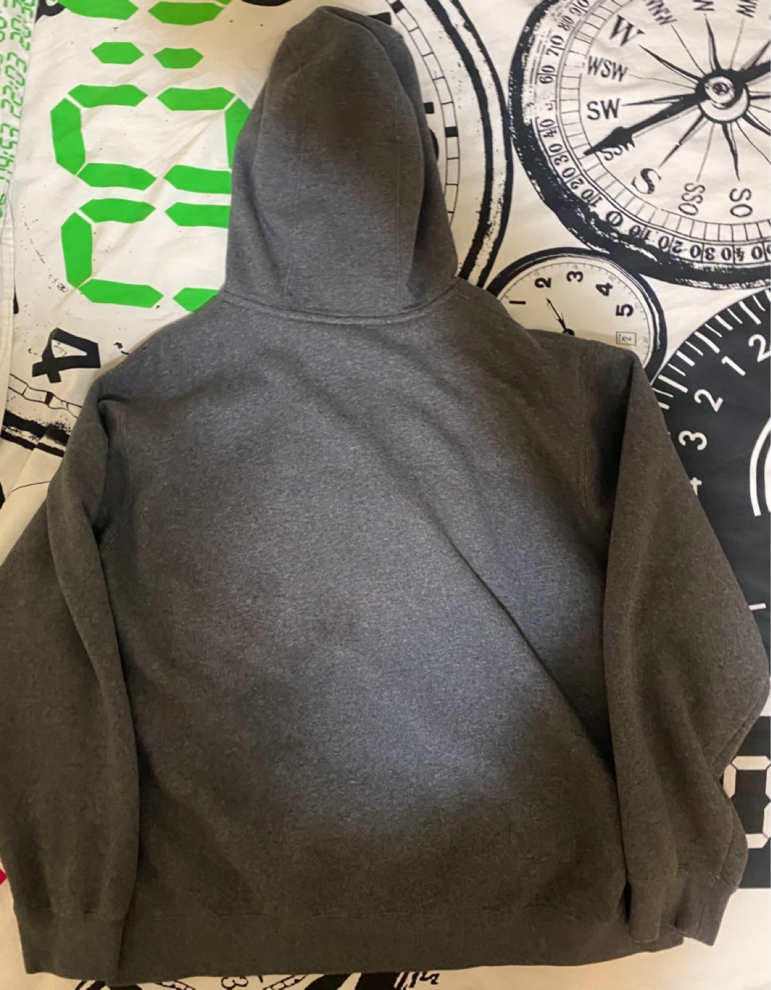 Nike Dark Grey Sweatpants & Hoodie Set - photo 2