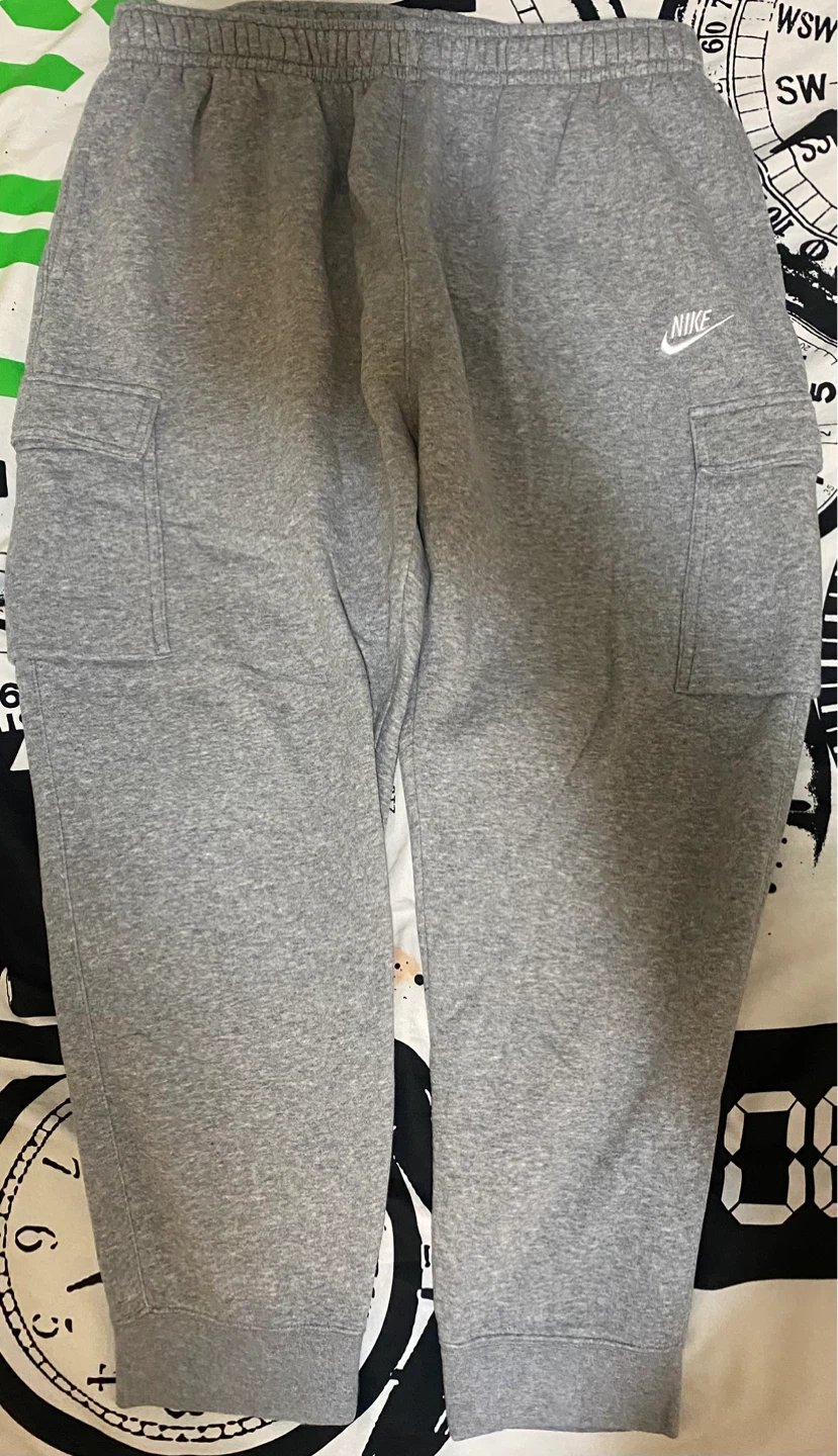 Nike Light Grey Hoodie and Pants Set - photo 3
