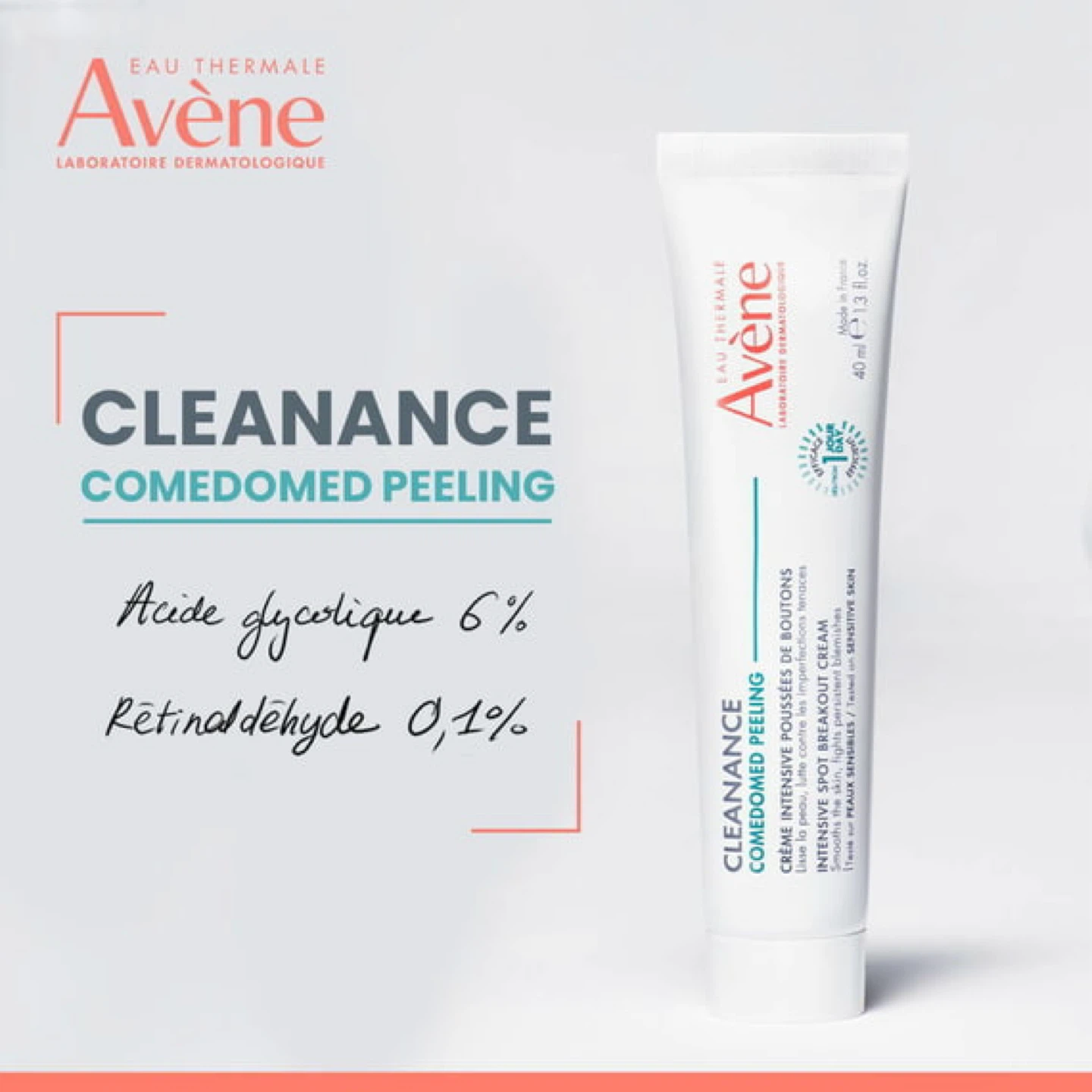 Avene Cleanance Comedomed Peeling Intensive Cream 40ml