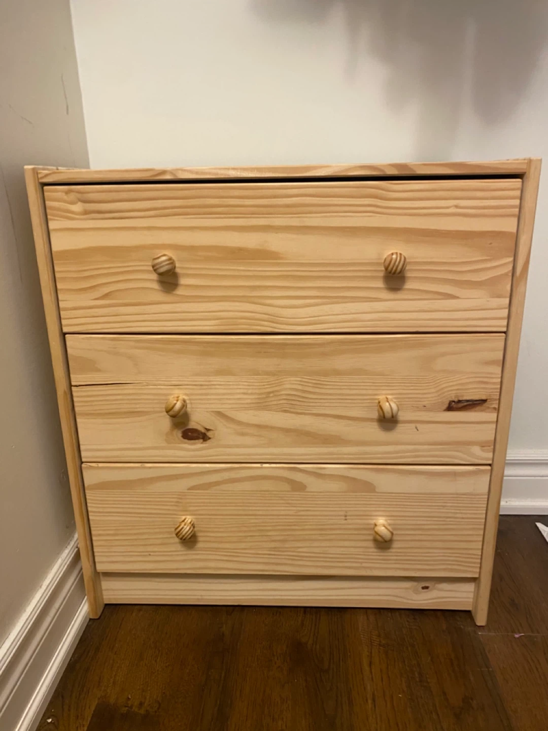 IKEA kids’ Solid Wood 3-Drawer Dresser