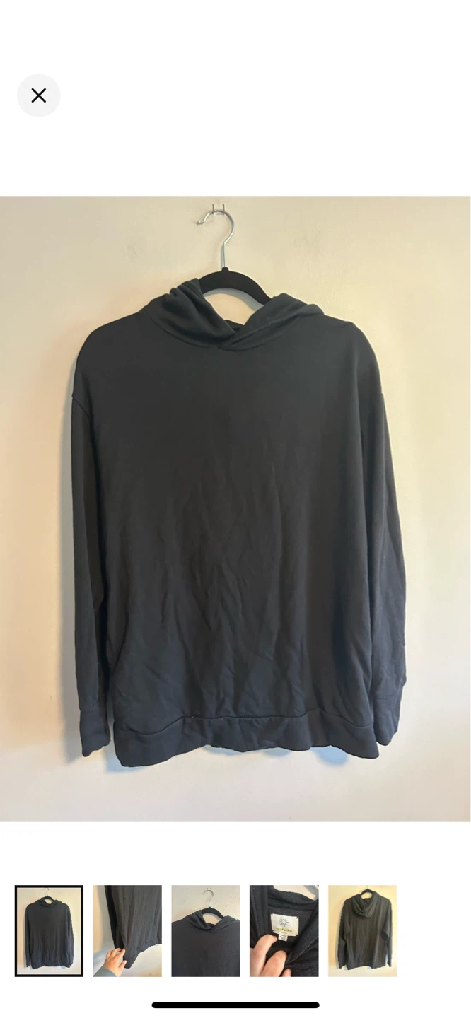 Aerie OFFLINE Black Hoodie