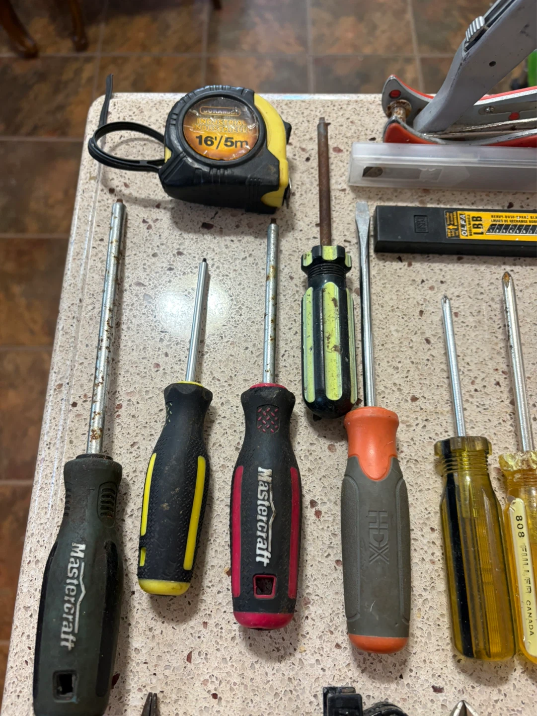 Assorted Tools with Stack-On Toolbox - photo 5