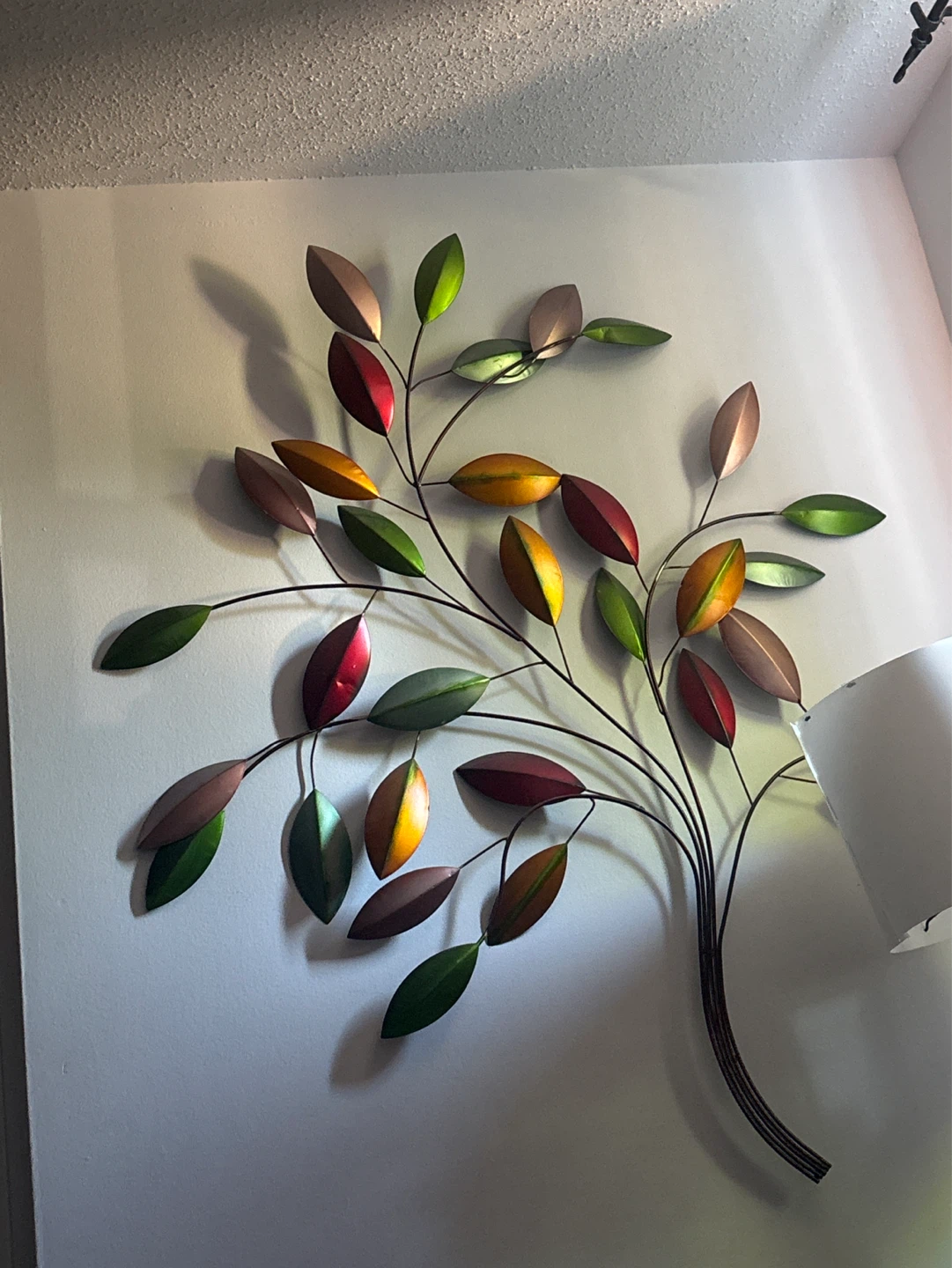 Metal Wall Art - Leaf Design