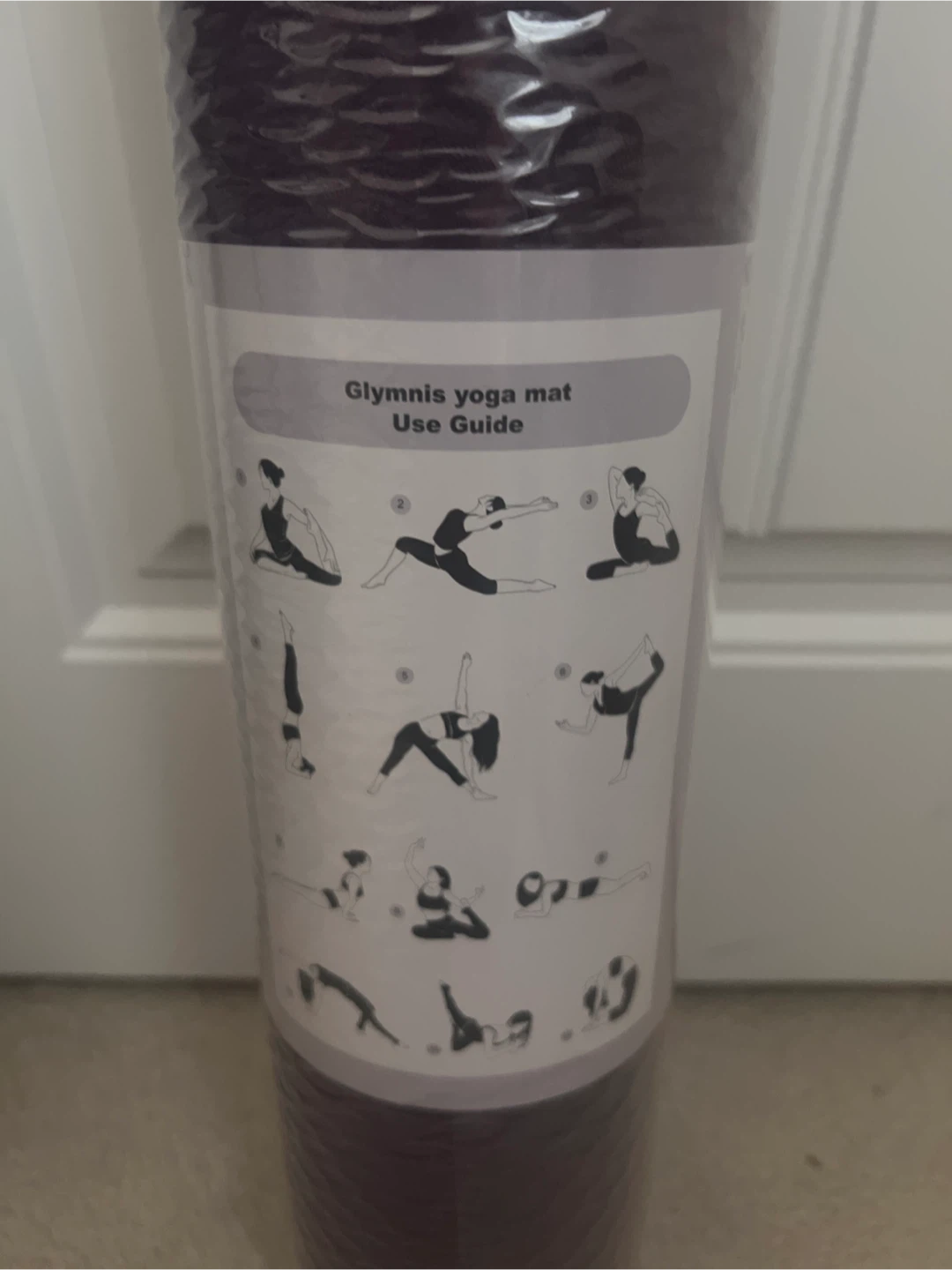 Brand New Glynis Yoga Mat - Purple - photo 3