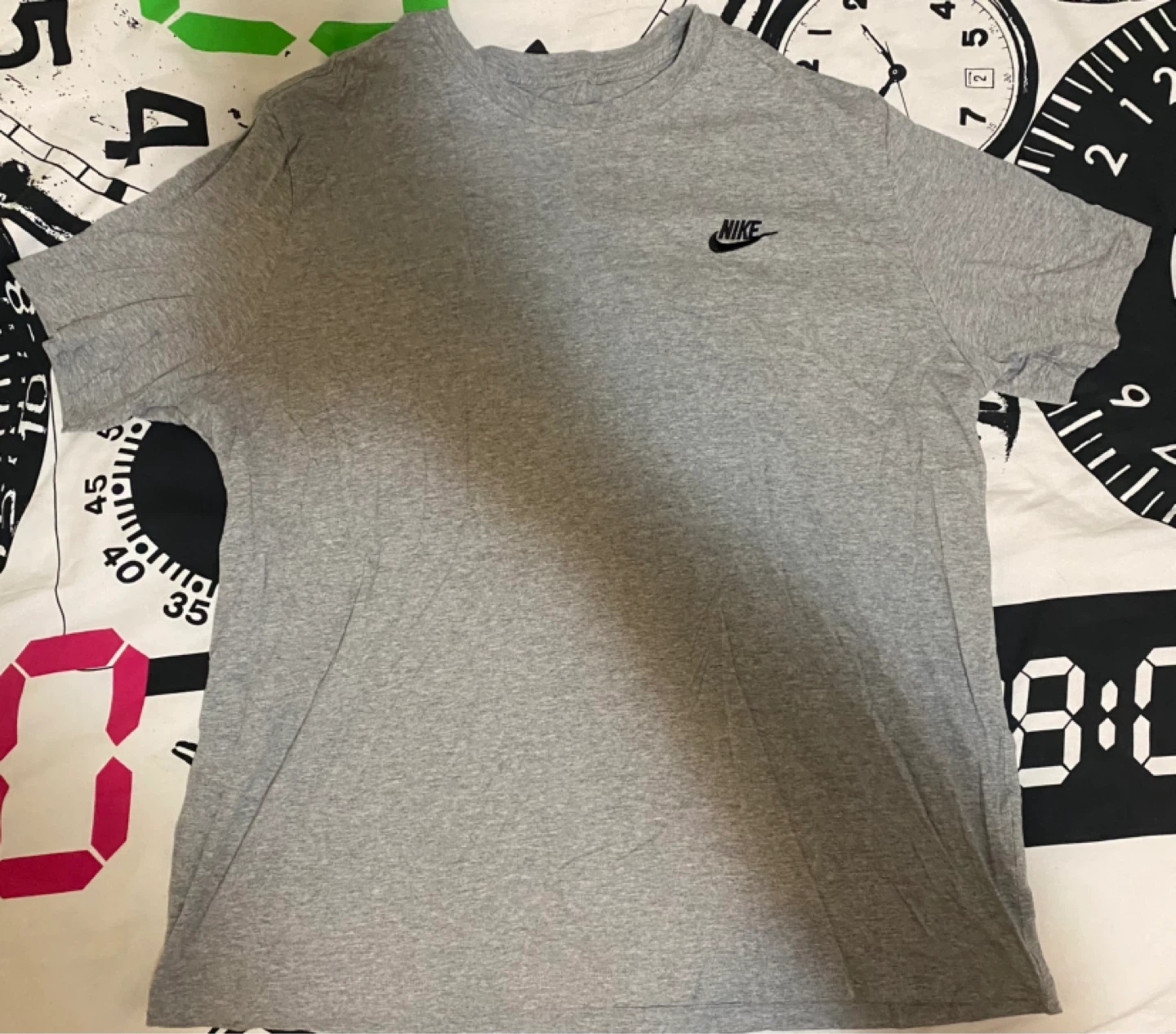 Nike T-Shirts (White & Grey) - photo 3