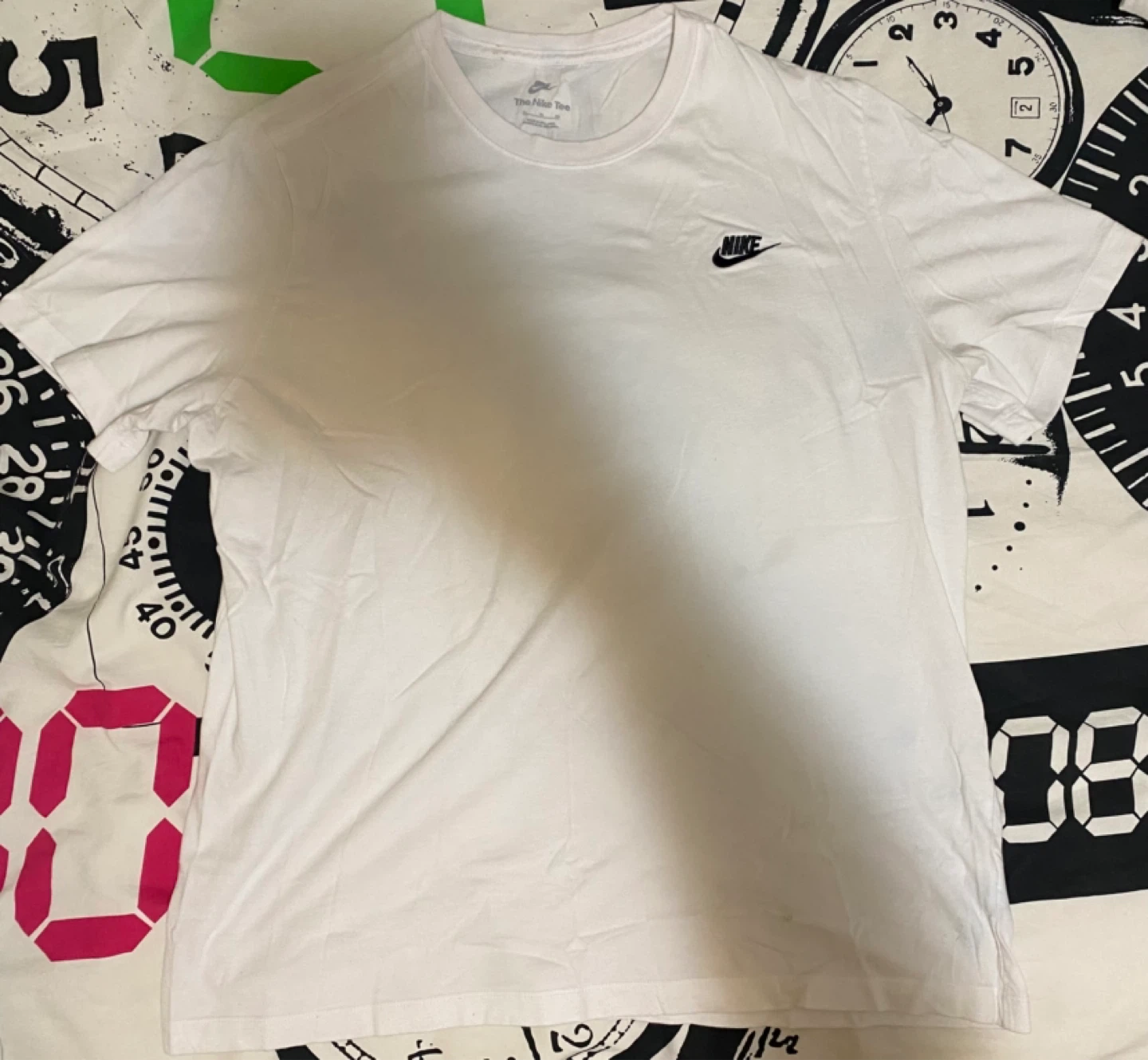 Nike T-Shirts (White & Grey)