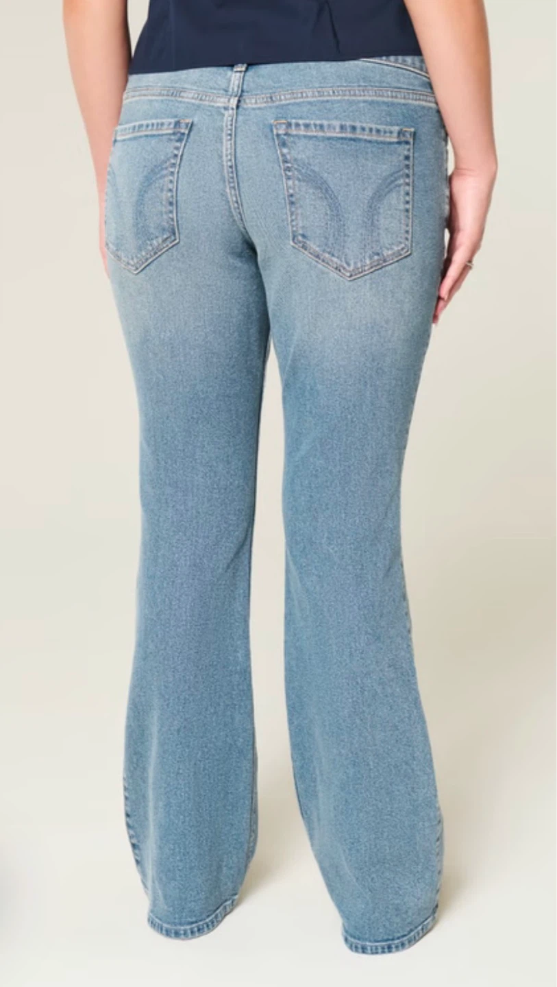 Hollister low rise Flare Jeans - Light Wash - photo 2