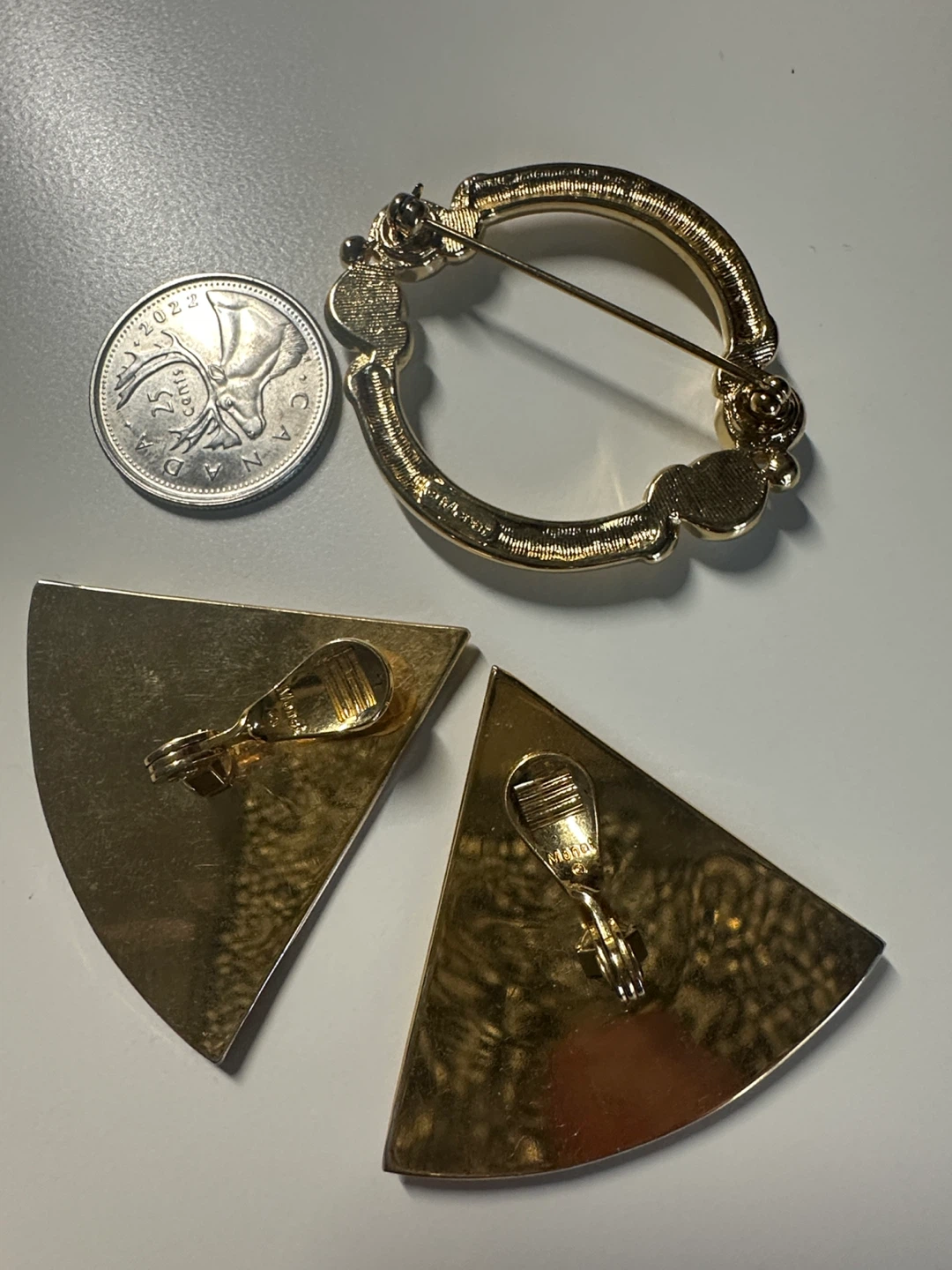 Monet Brooch and Earrings Set - photo 3