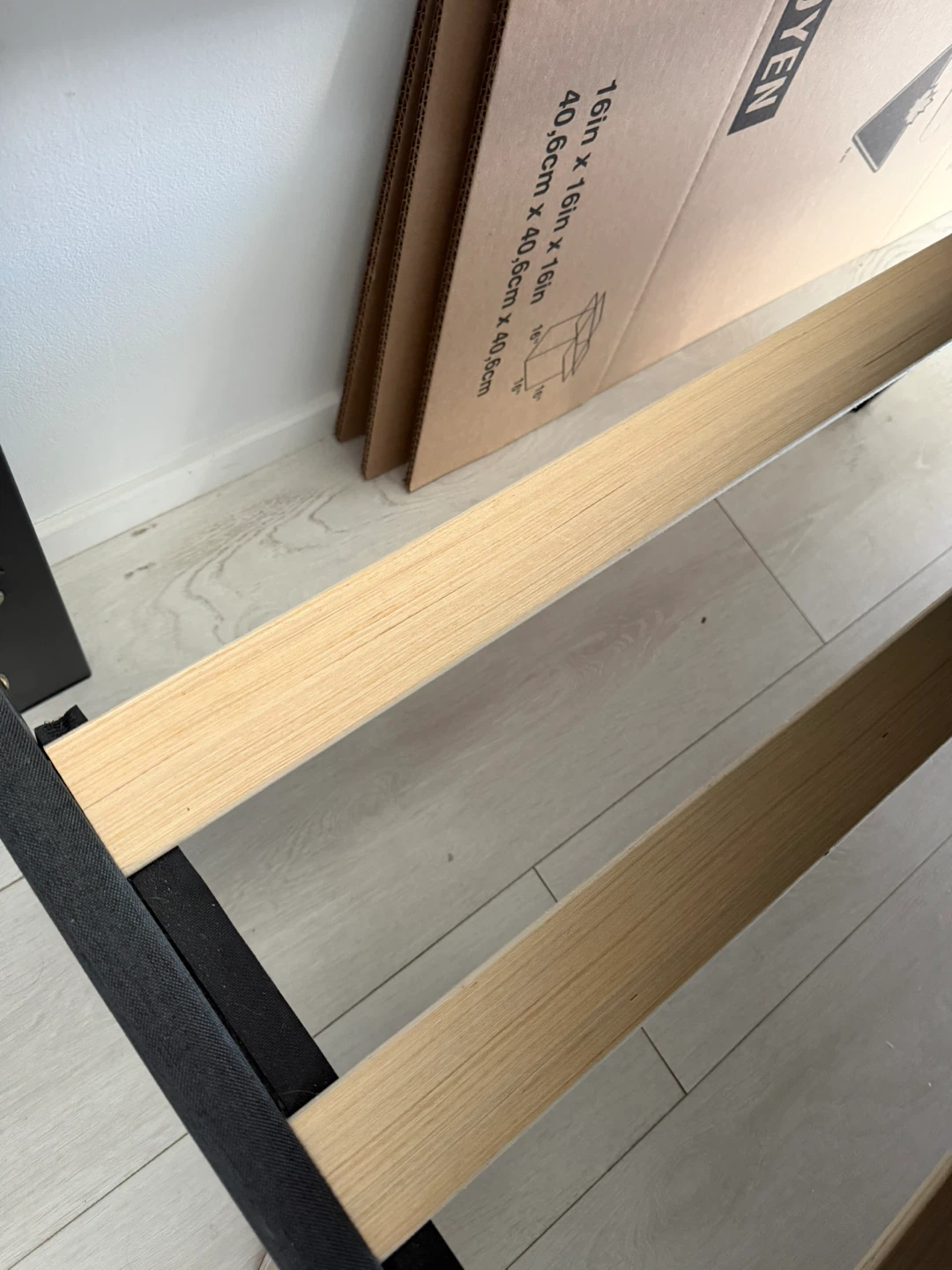 Grey QUEEN Bed Frame - photo 5