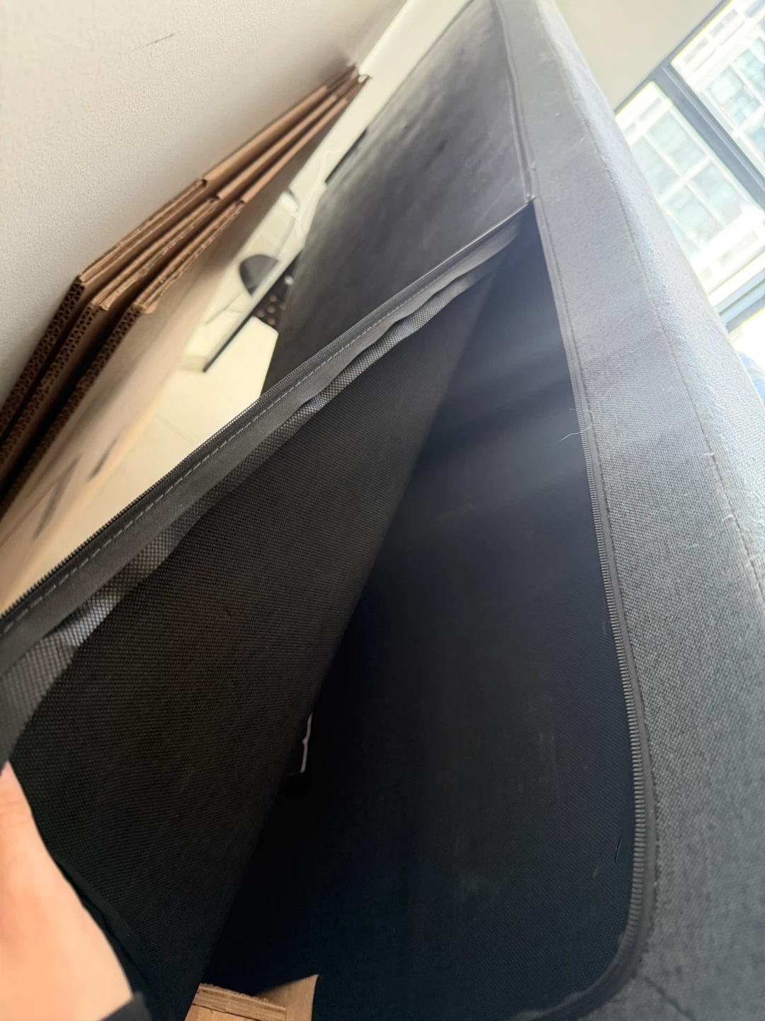 Grey QUEEN Bed Frame - photo 4
