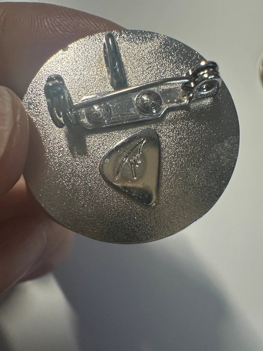 Brooch pendant Thierry Mugler silver color blue - photo 4