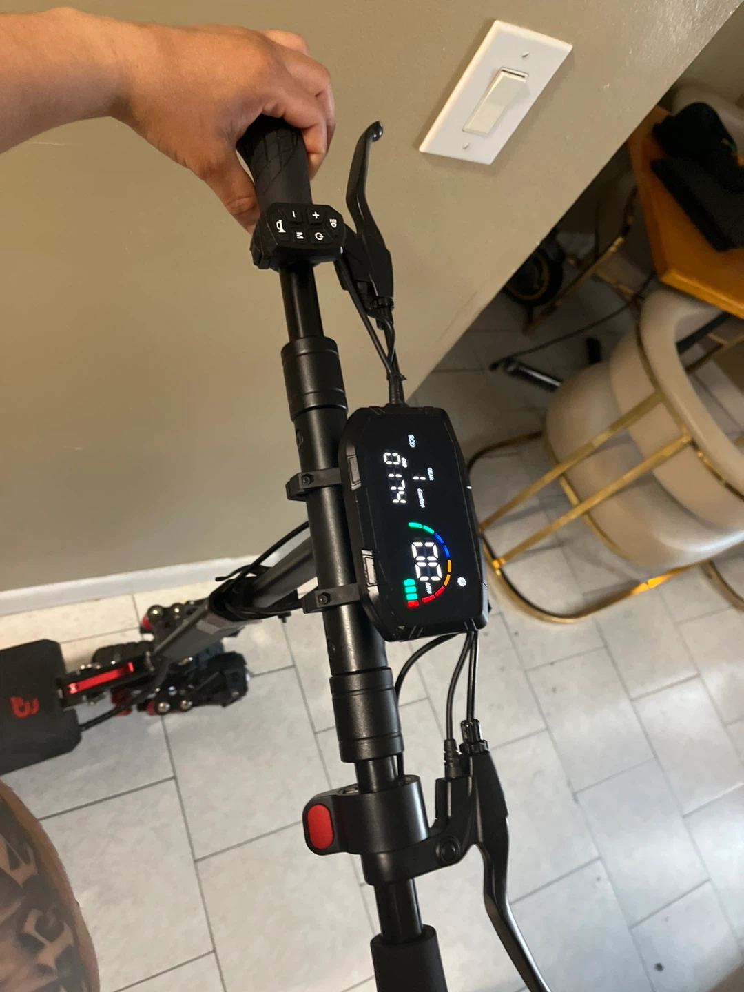 Electric Scooter with Digital Display - photo 2