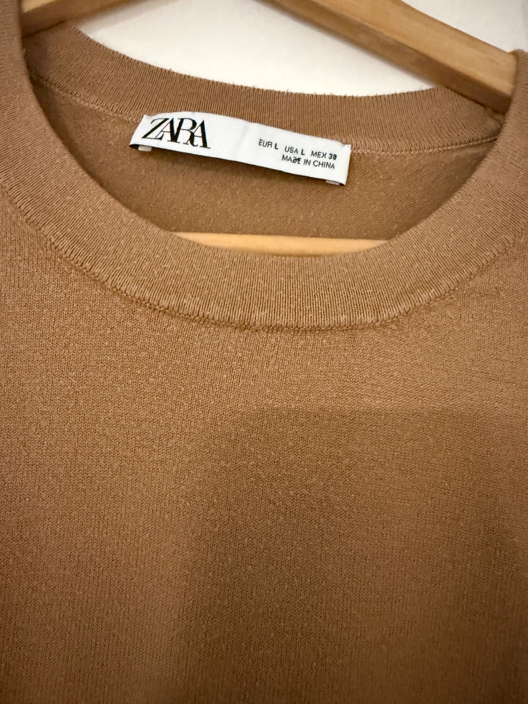 ZARA Women's Brown Button Sleeve Sweater - photo 2