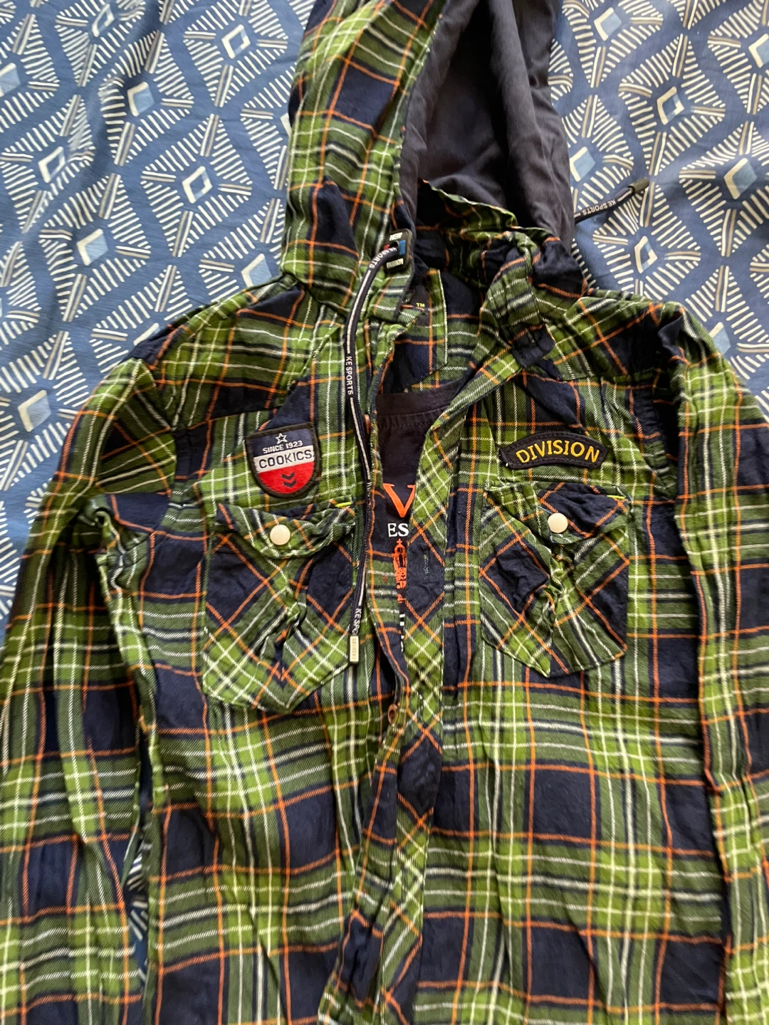 Active Bops Plaid Hooded Shirt - photo 4