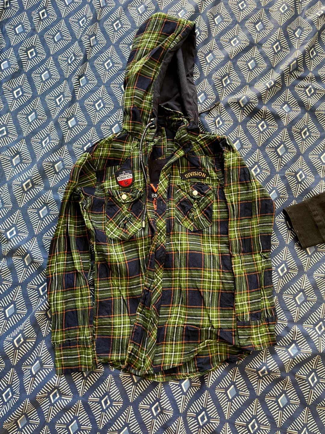 Active Bops Plaid Hooded Shirt - photo 3