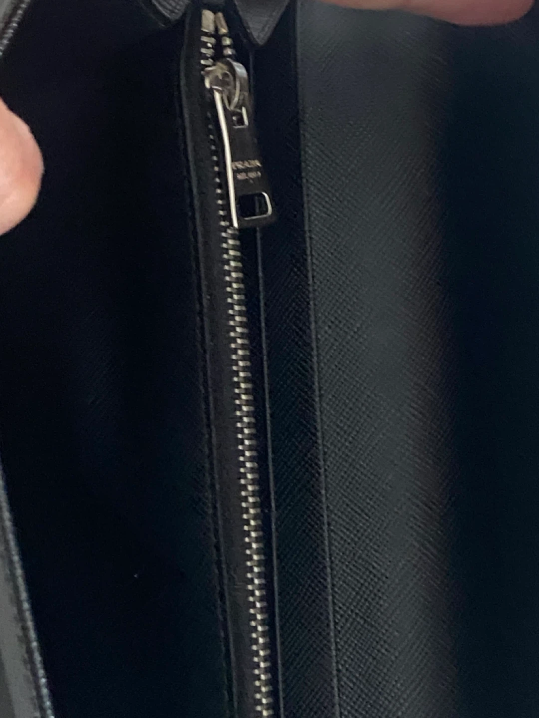 Prada Black Embellished Continental Wallet - photo 4