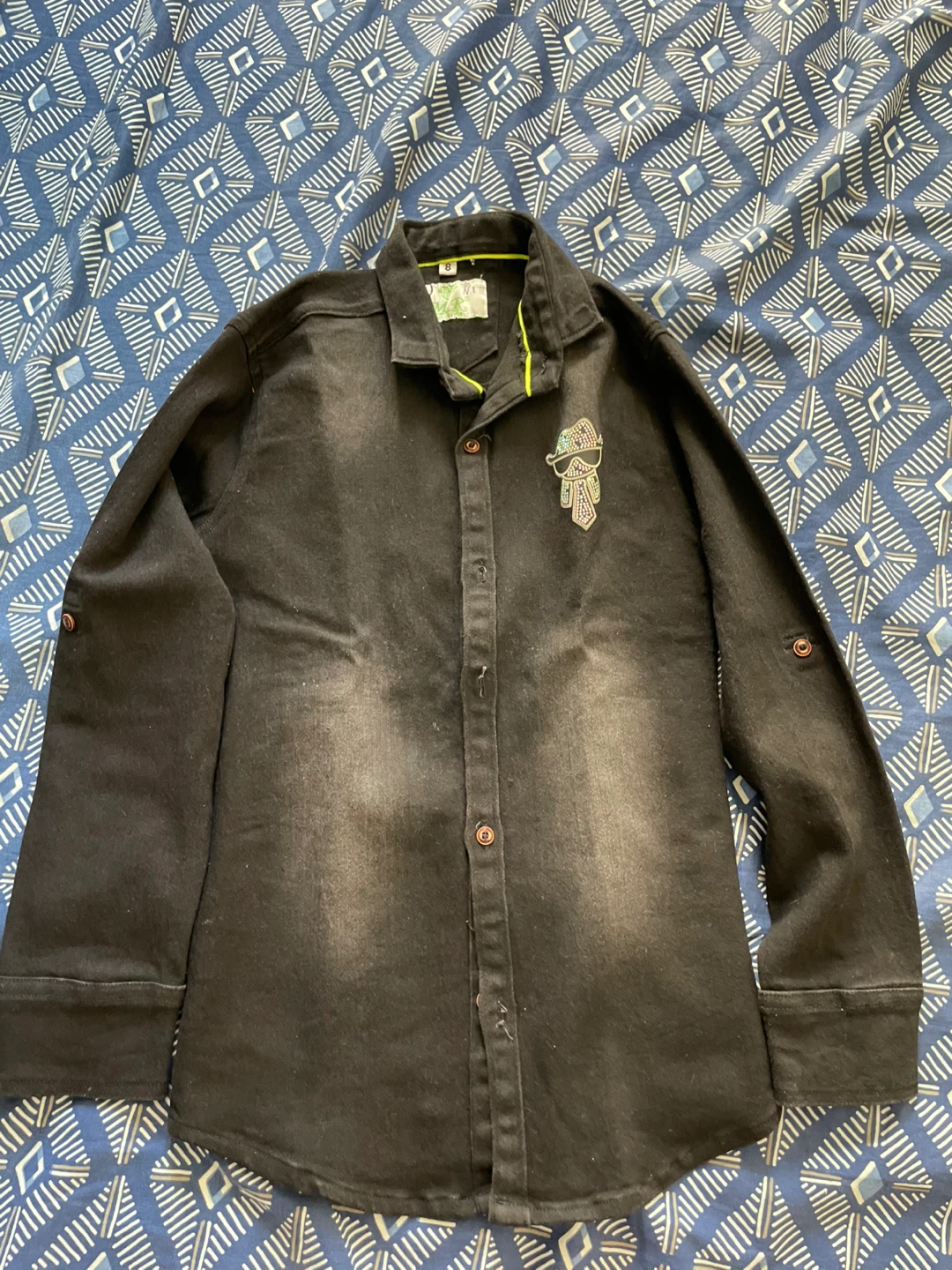 MR Collection Black Shirt Size 8 - photo 2