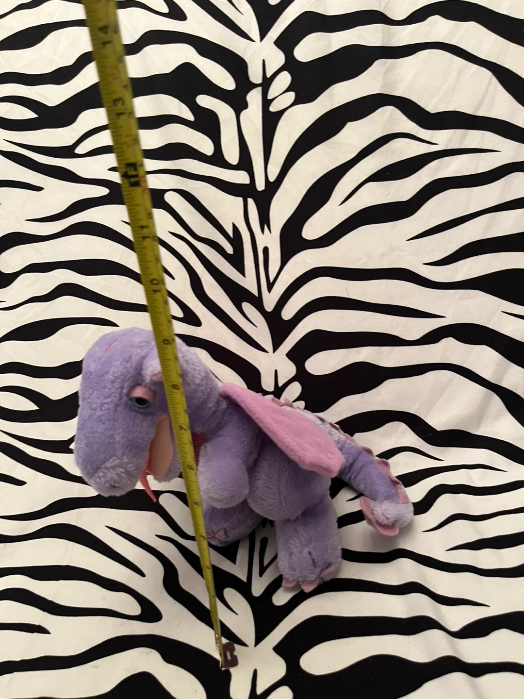 🔥 Vintage 1983 Dragon Plush Purple Dakin Plush Toy 🔥 - photo 2