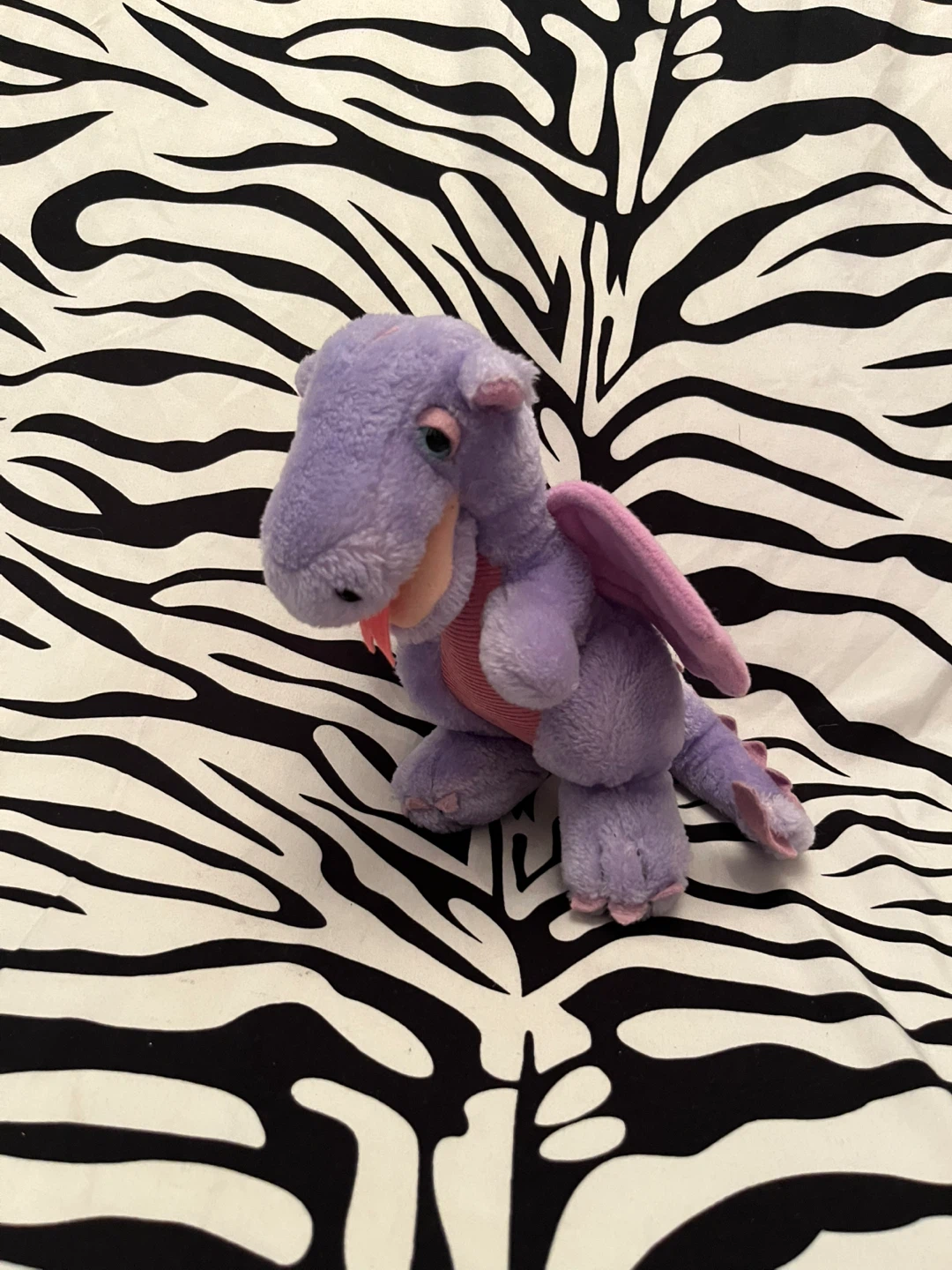 🔥 Vintage 1983 Dragon Plush Purple Dakin Plush Toy 🔥