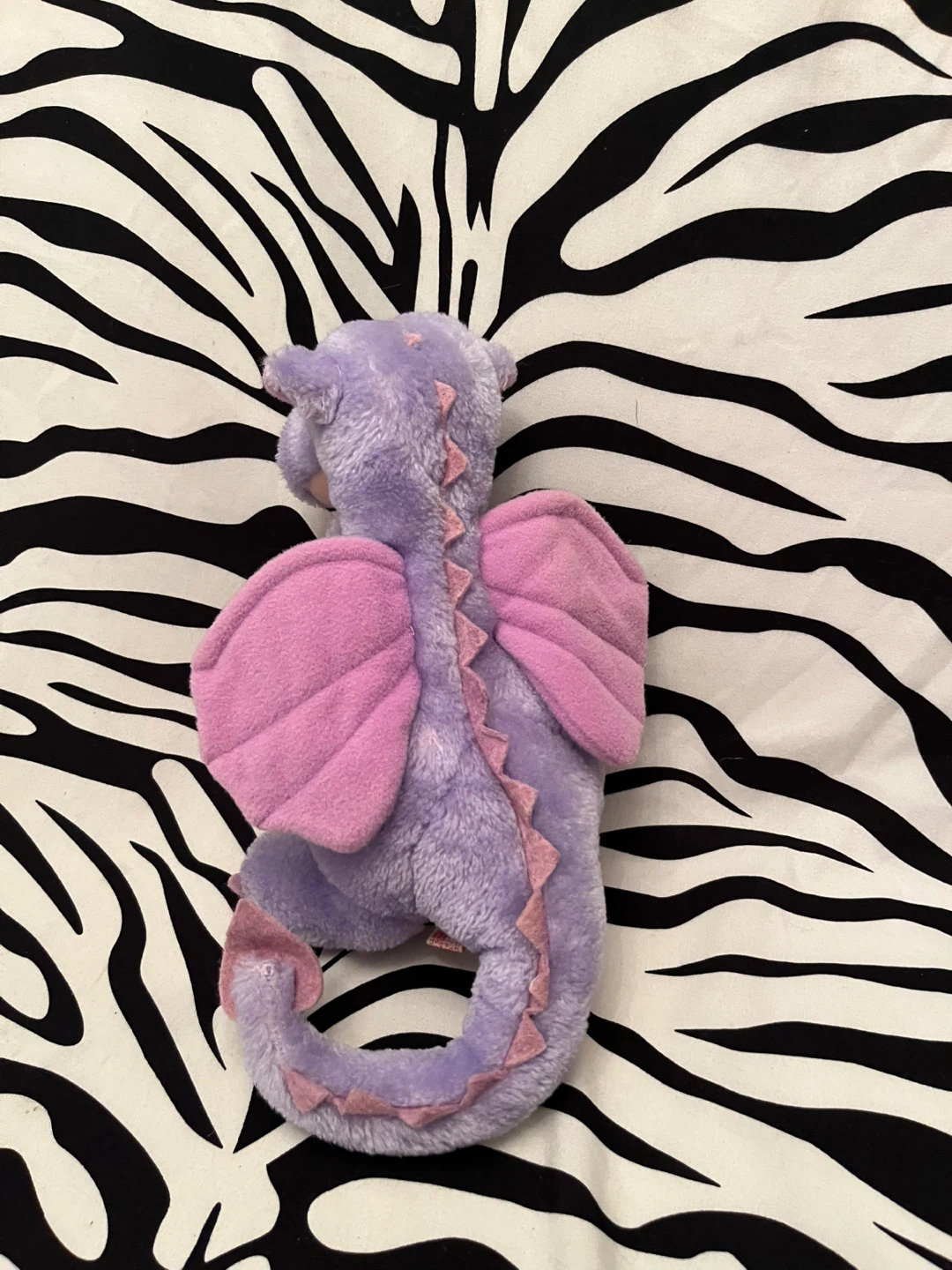 🔥 Vintage 1983 Dragon Plush Purple Dakin Plush Toy 🔥 - photo 3