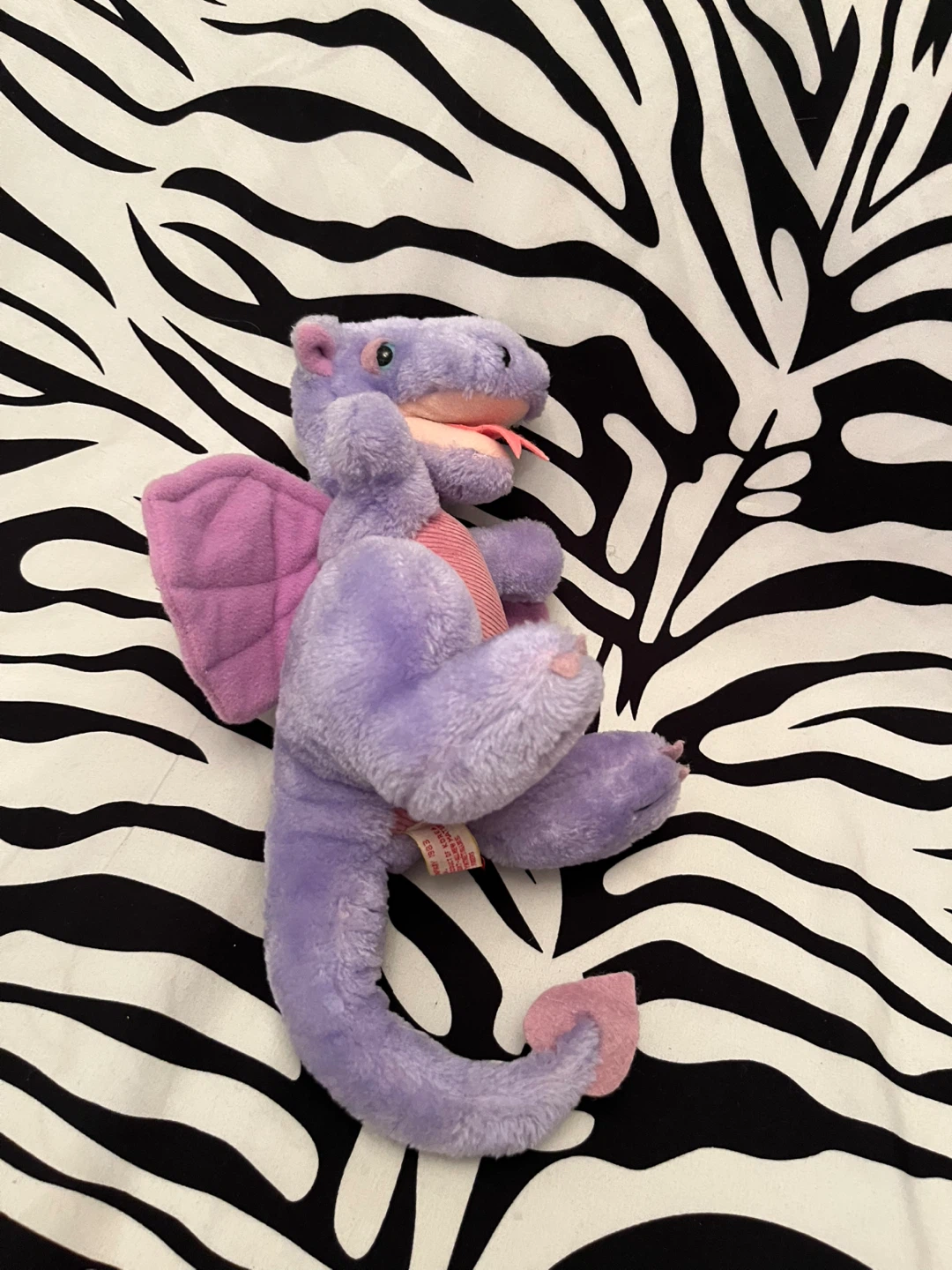 🔥 Vintage 1983 Dragon Plush Purple Dakin Plush Toy 🔥 - photo 4