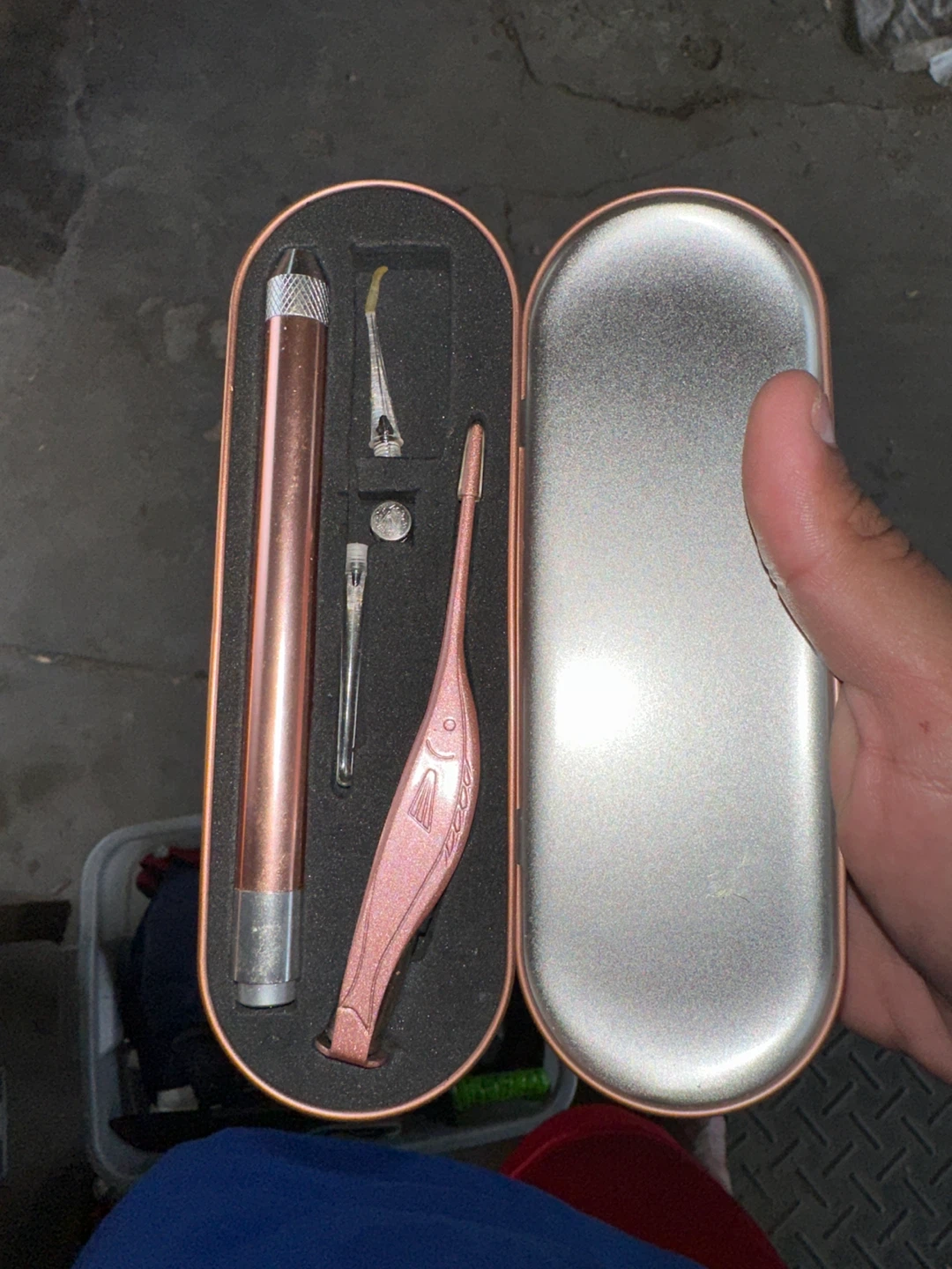 Rose Gold Smoking Accessories Kit