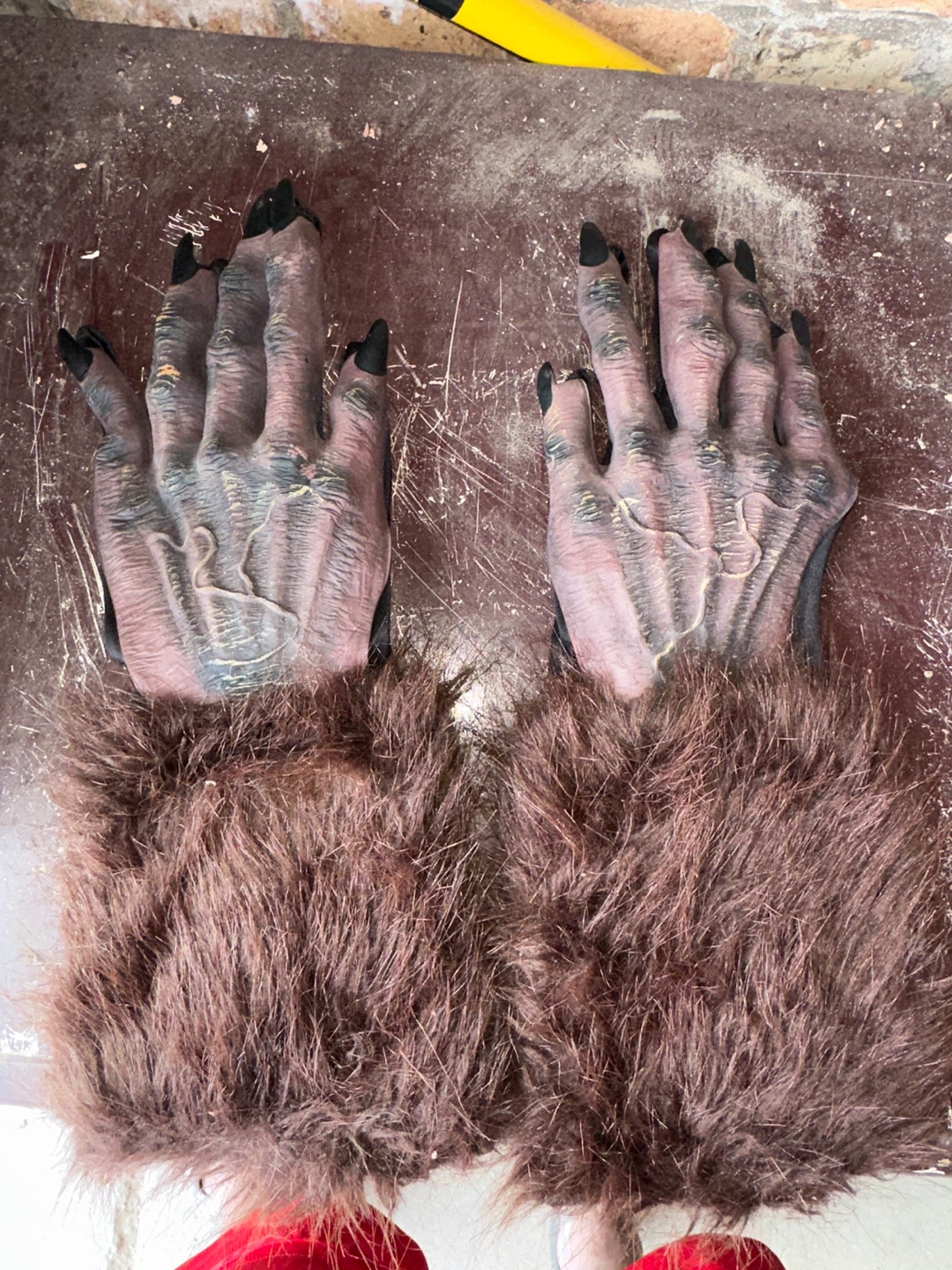 Werewolf Costume Hands & Fur