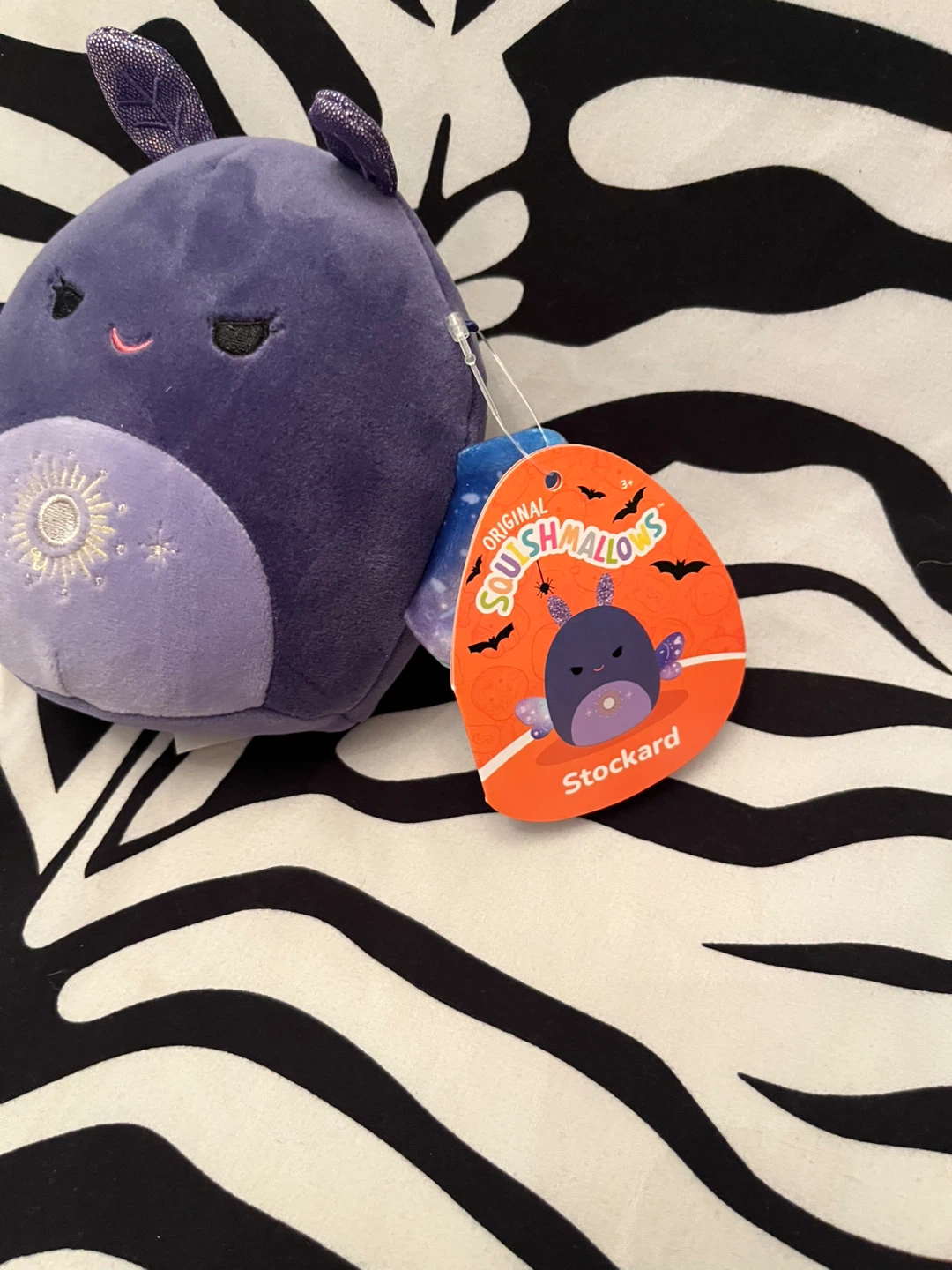 Stockard the Moth Squishmallow from Halloween Squad Plush Toy 🖤 - photo 2