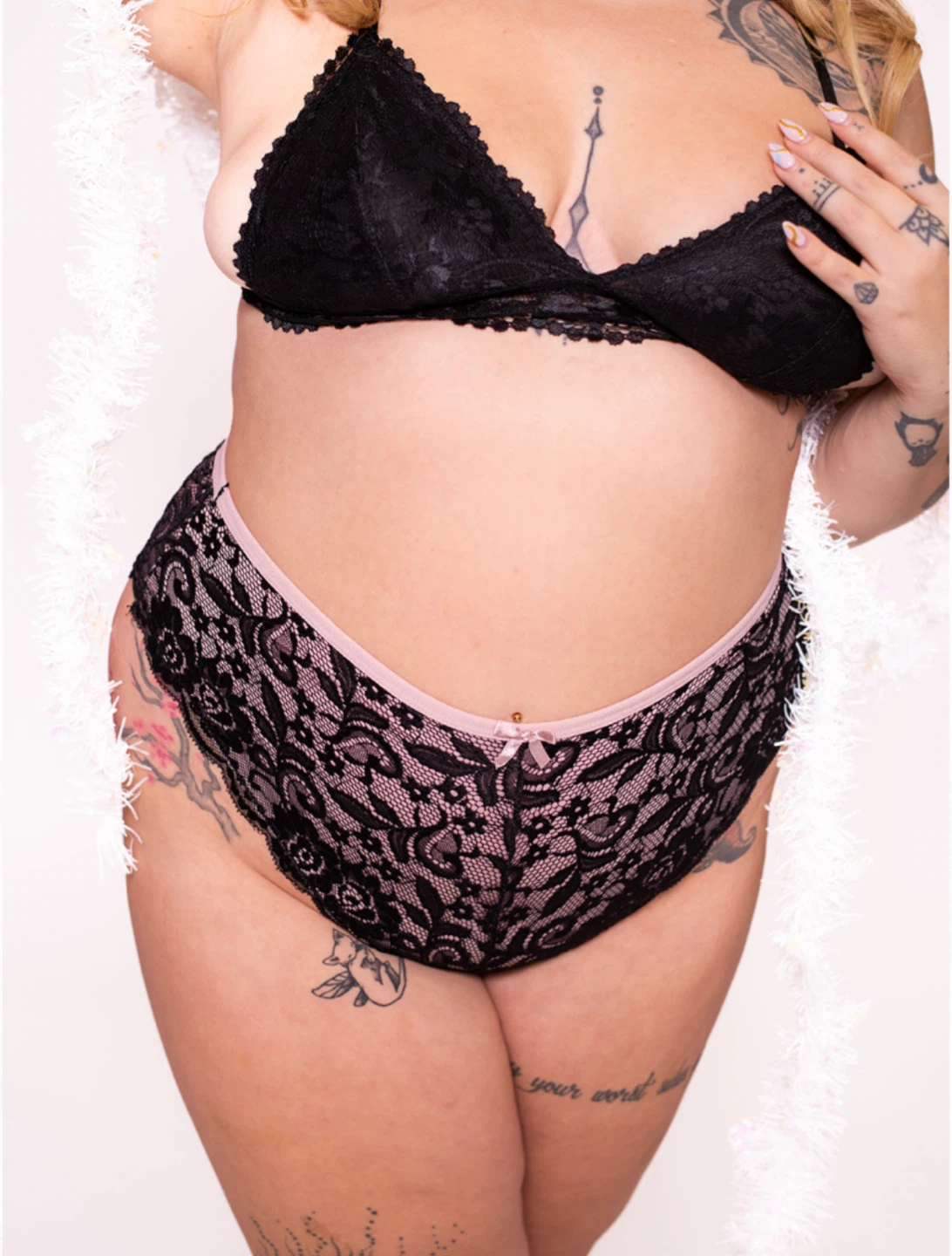 Black Lace Panty - photo 3