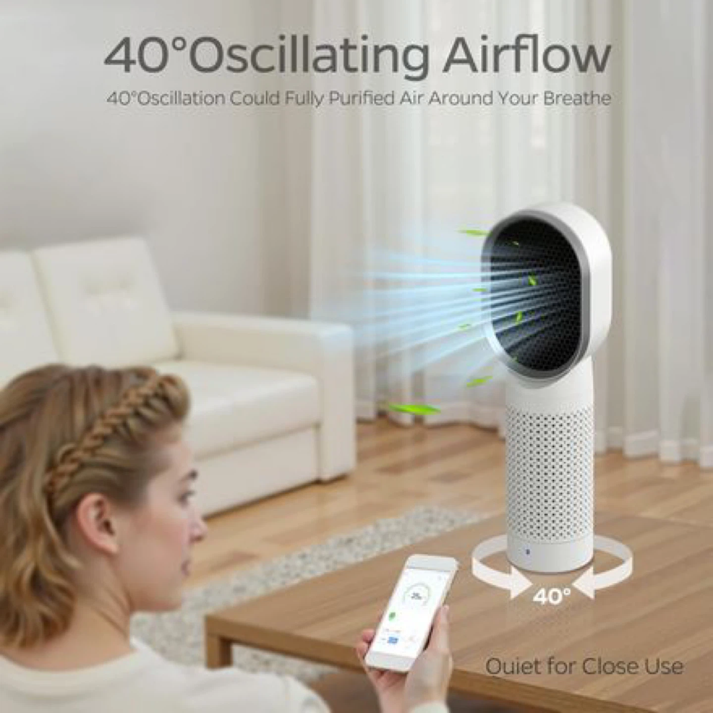 Air Purifier with Anion Generator - photo 2