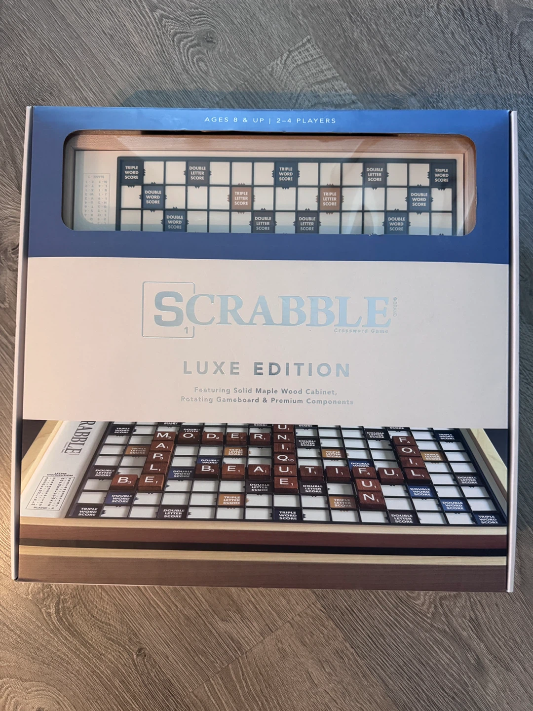 Scrabble Luxe Edition Board Game (still sealed)