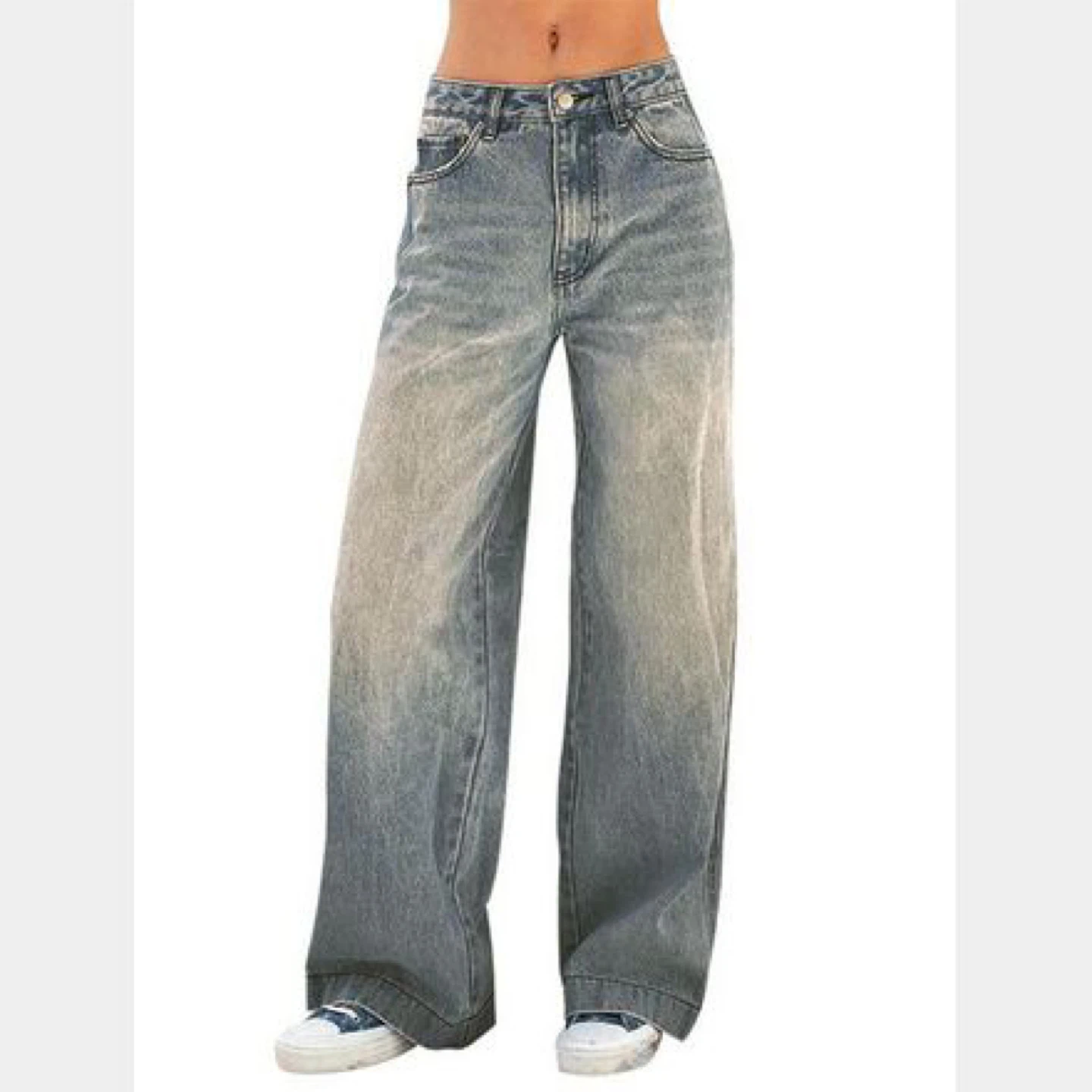Women's Wide Leg Denim Jeans
