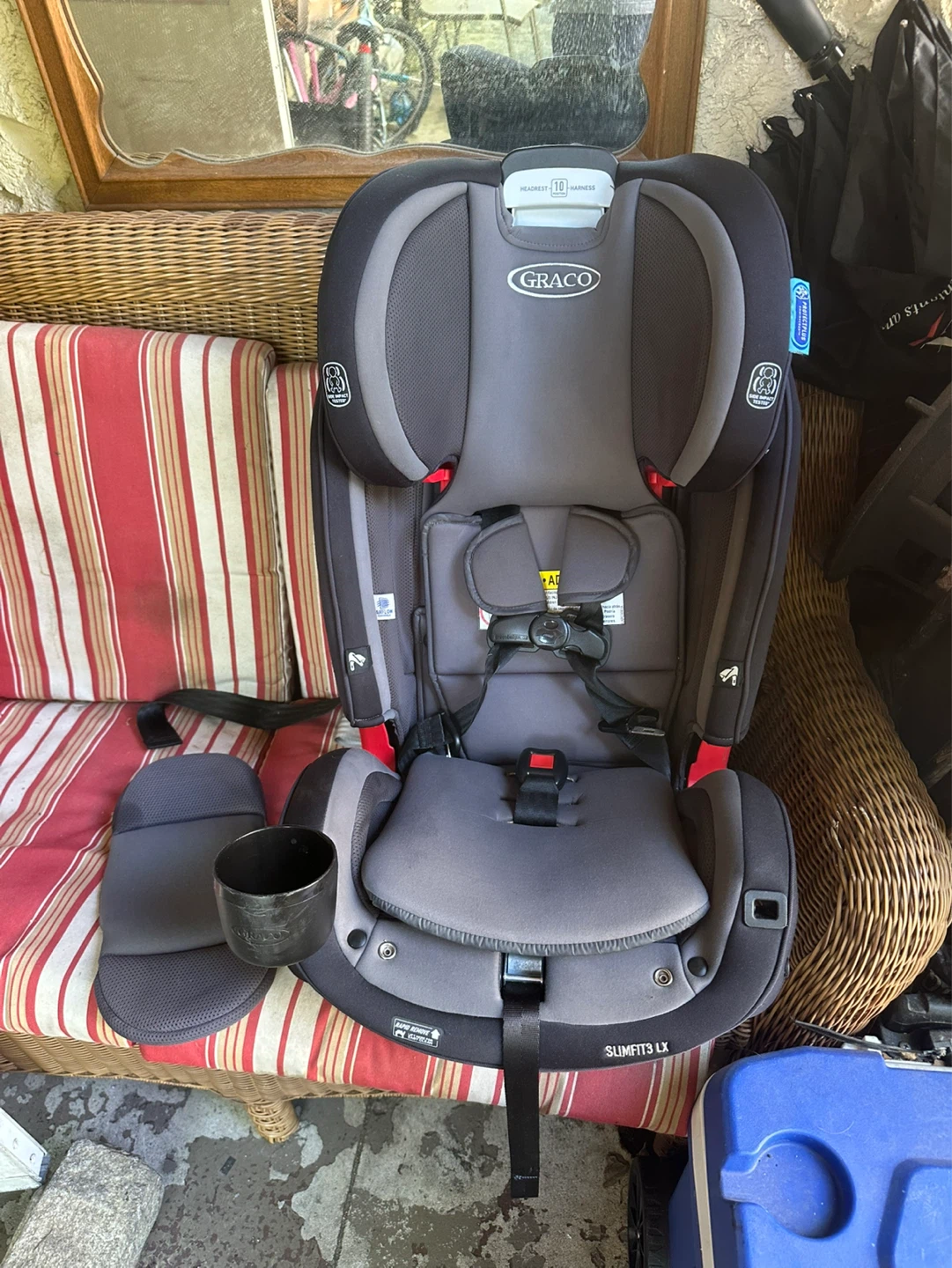 Graco SlimFit3 LX All-in-One Convertible Car Seat
