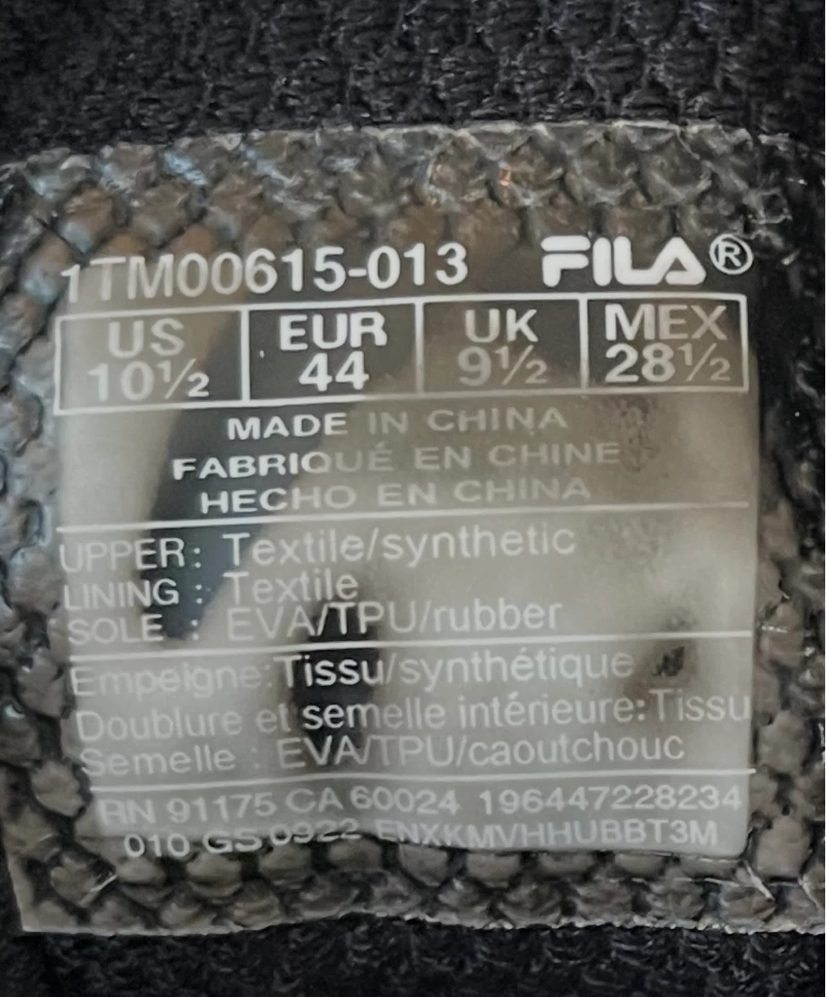 Fila Pickleball Shoes Men Size 10.5 - photo 4