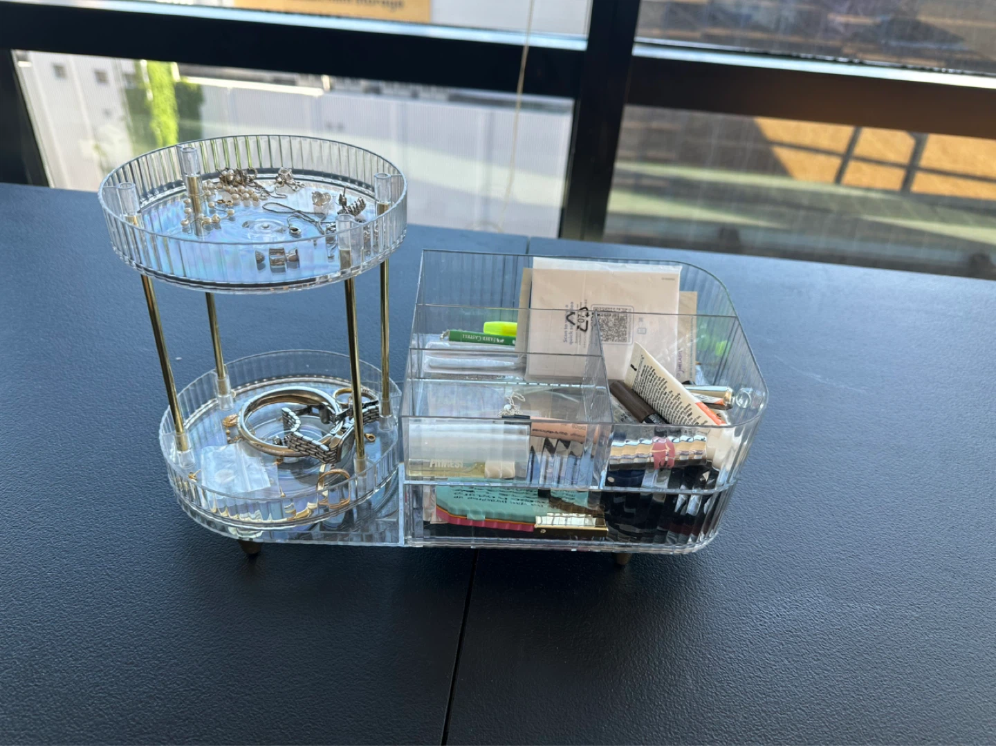 Acrylic Jewelry Organizer & Makeup Holder