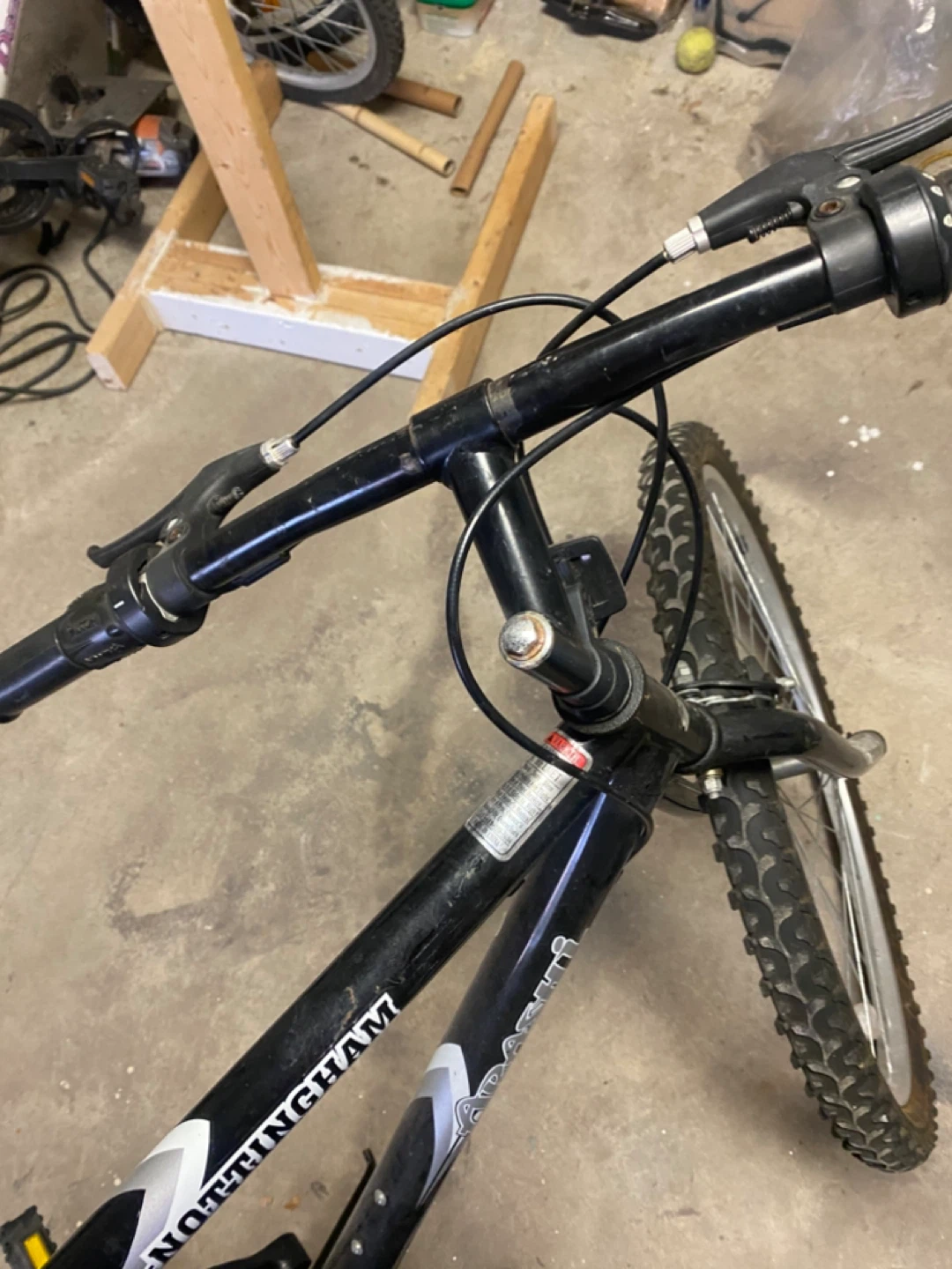 Black Nottingham Mountain Bike
