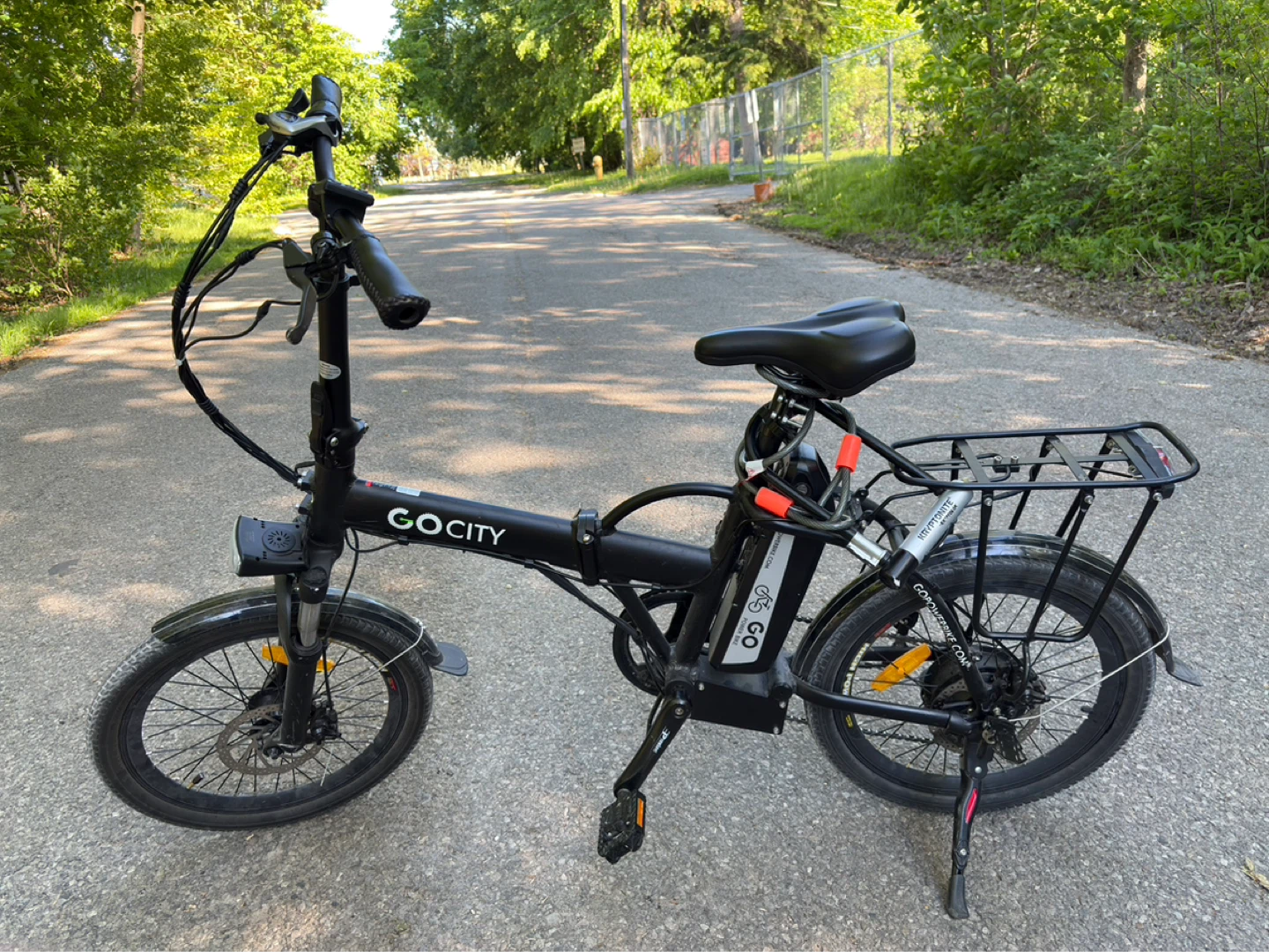 GOCITY 20” Folding E-Bike (Lock Included)