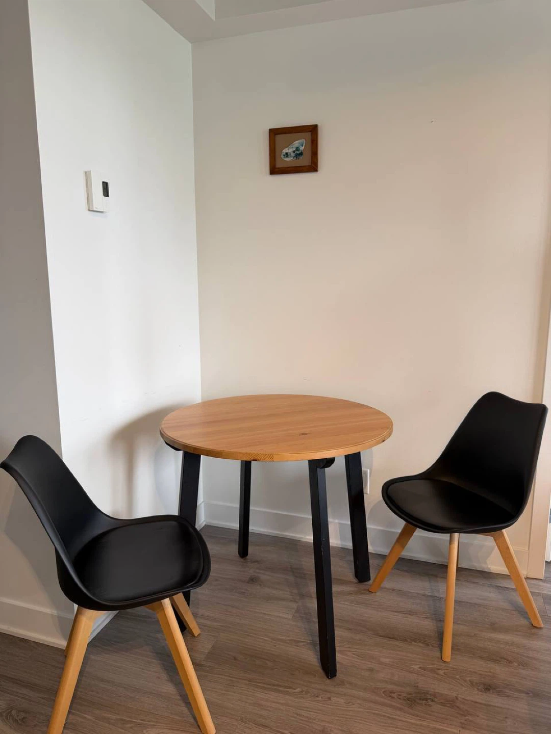 Modern Dining Table Set with 2 Chairs
