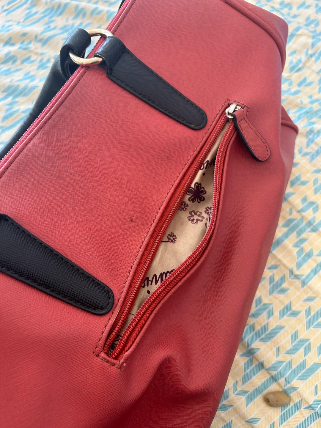 Lavie Tote Bag - Red