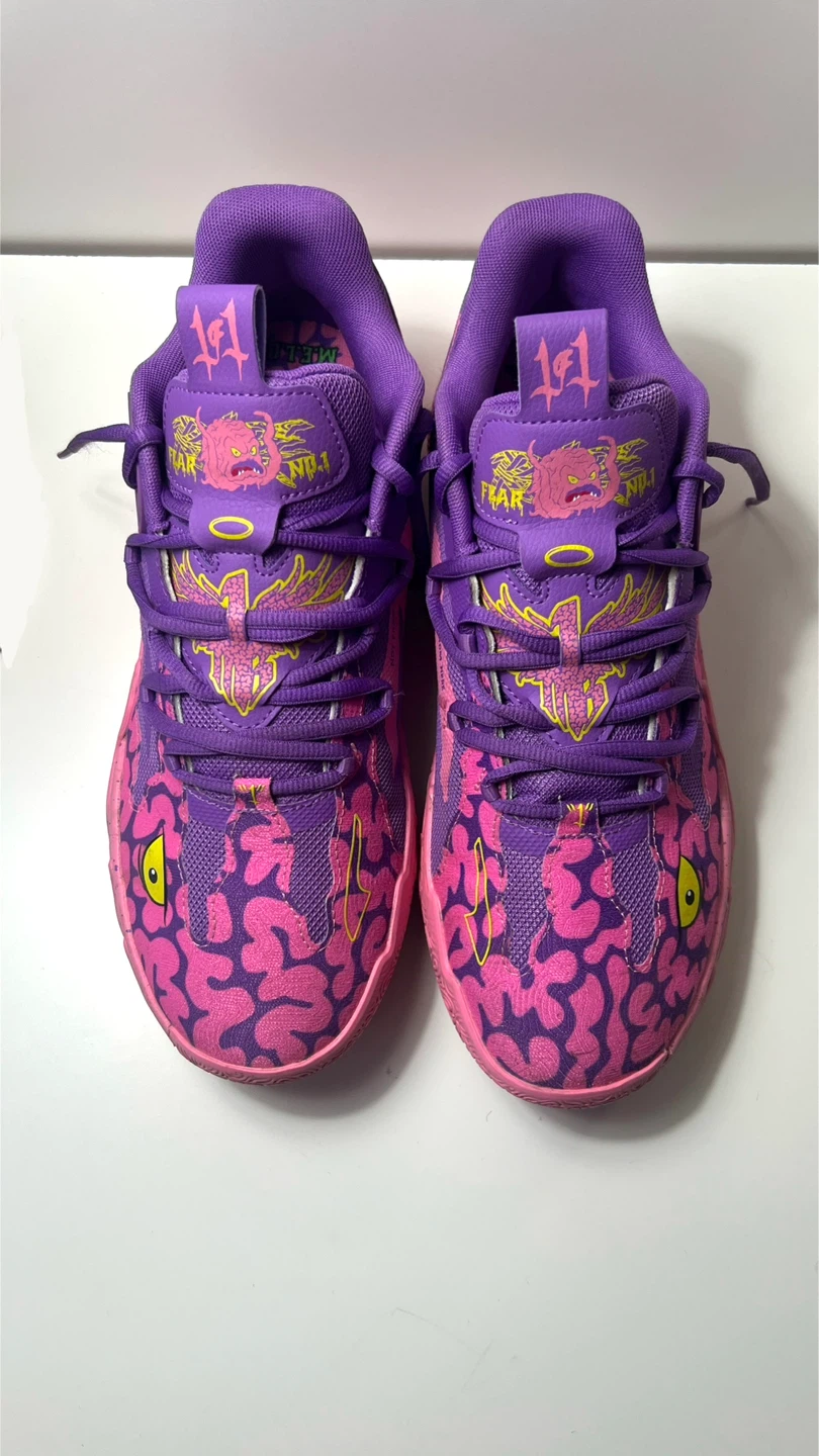 LaMelo Ball TMNT Basketball Shoes Size 9.5 - photo 2