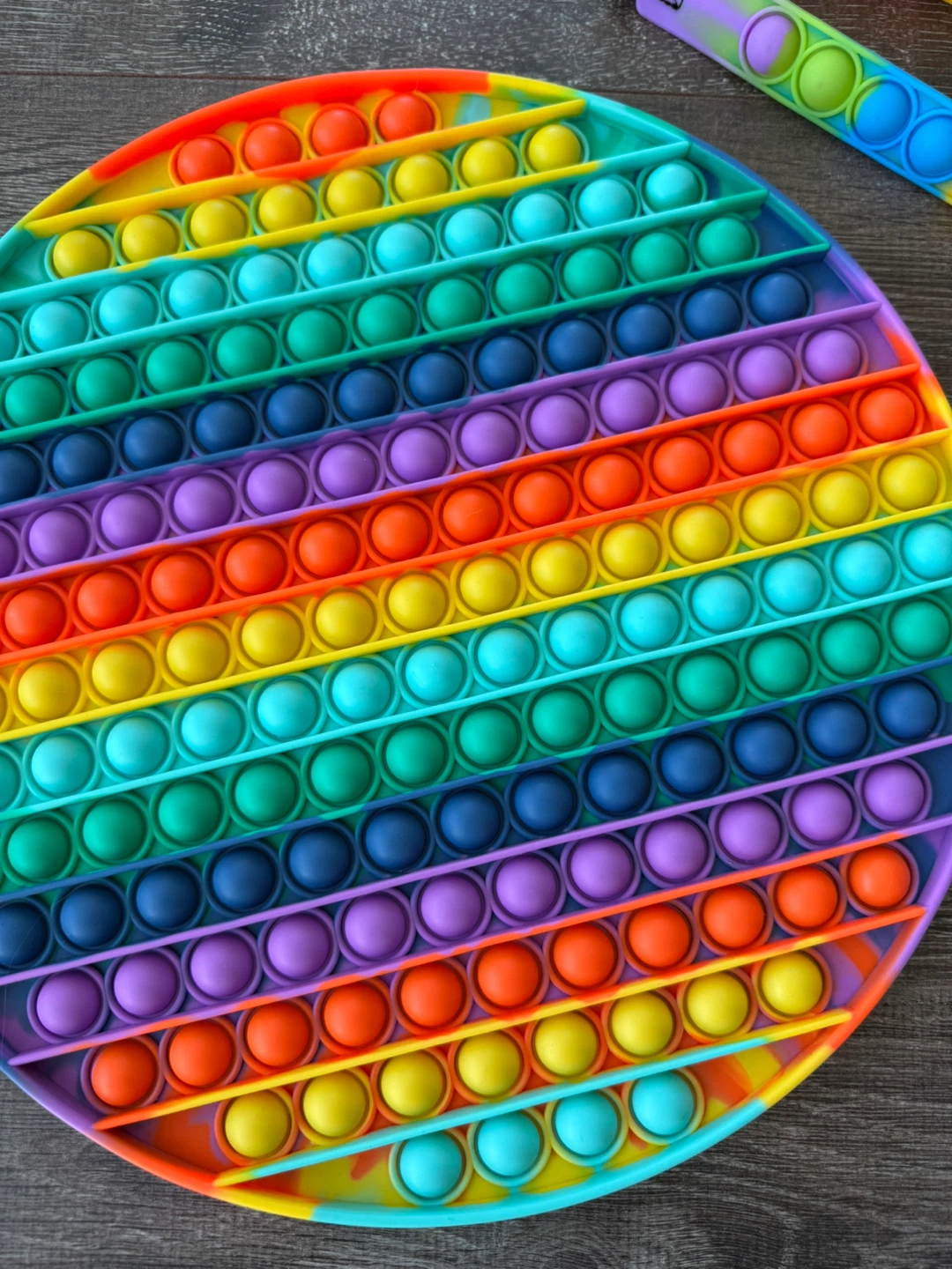 Rainbow Pop-It Fidget Toy Set - photo 3